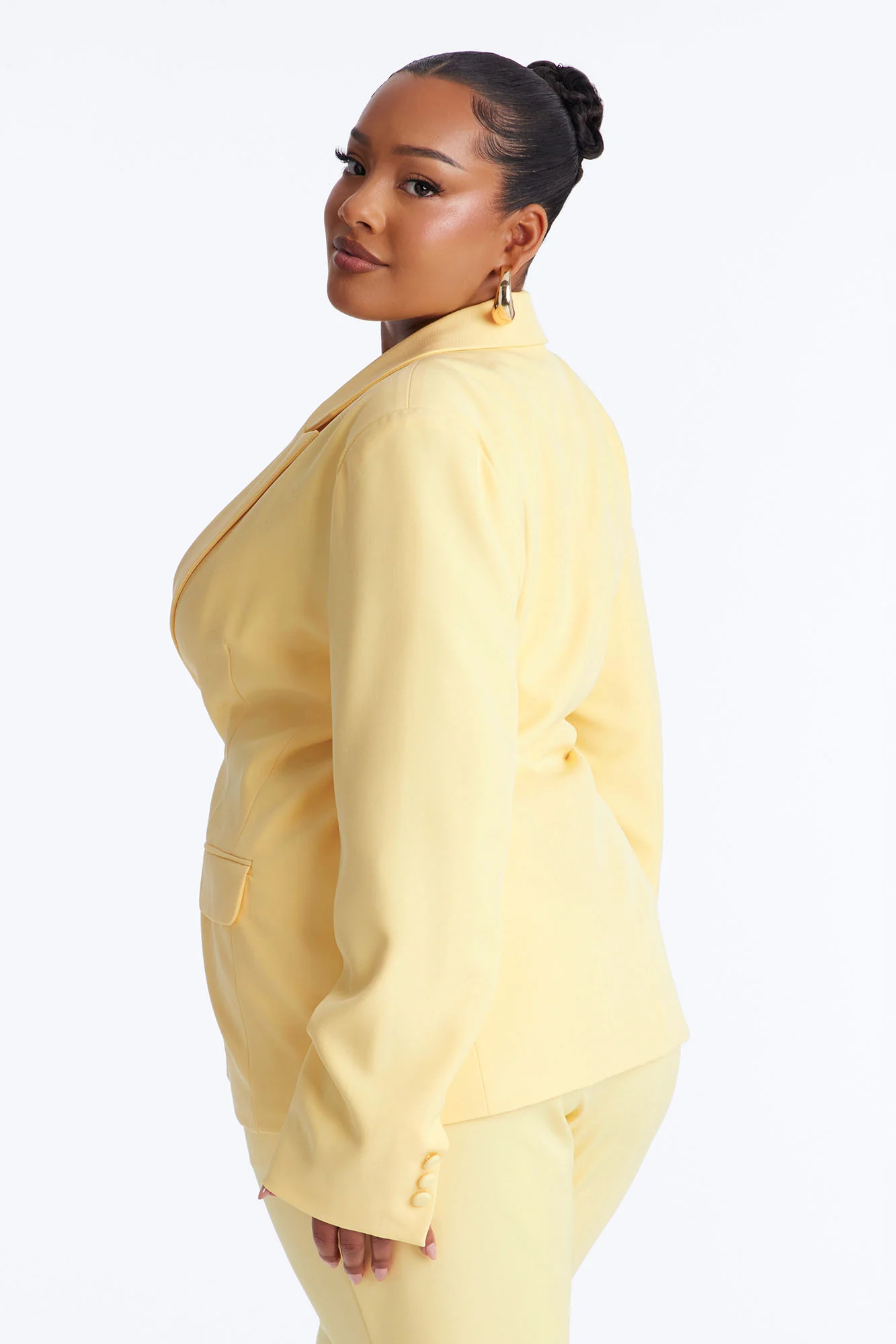 Breaking Even Blazer - Butter Yellow - Image 8