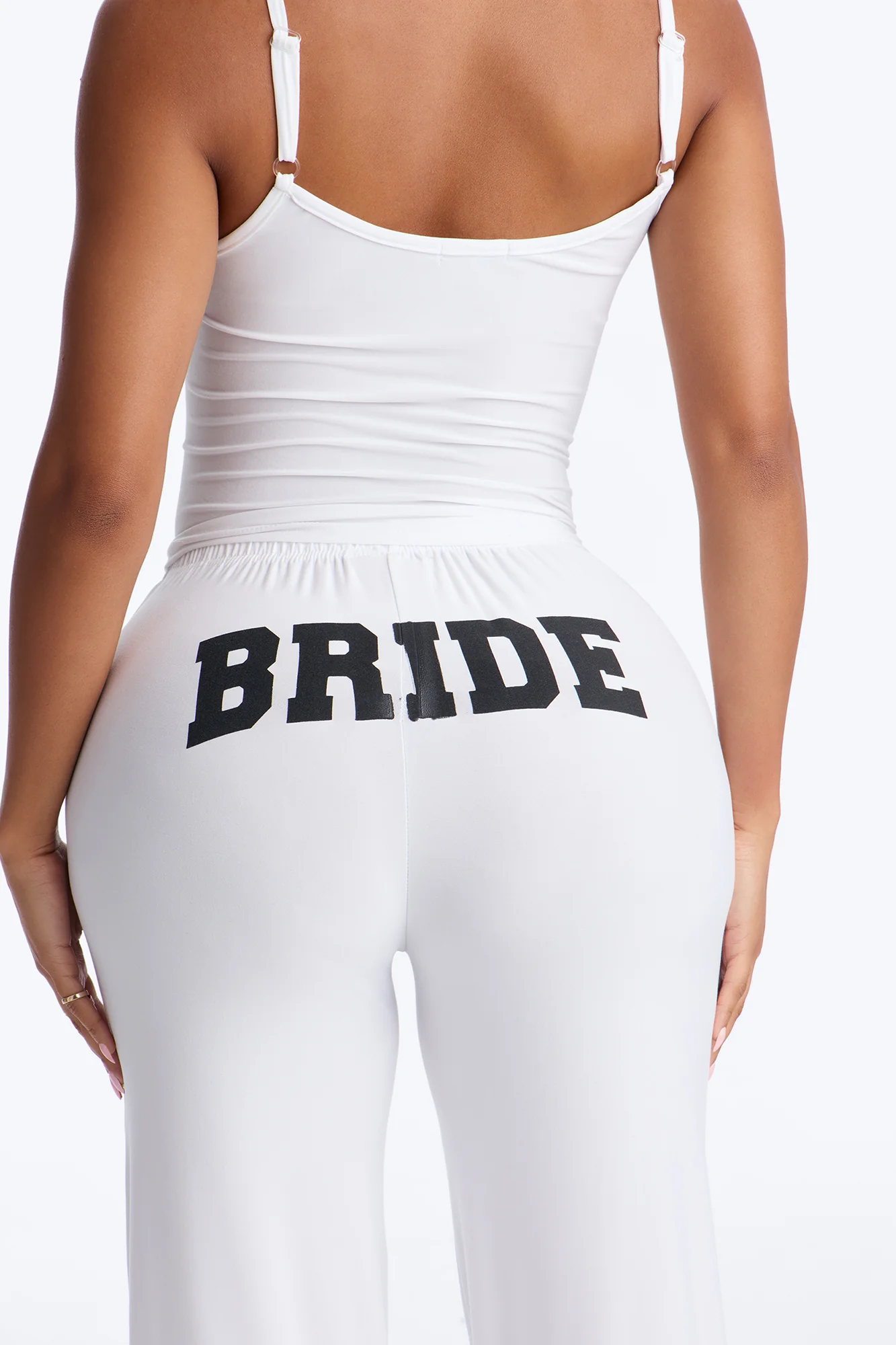 Bride Boarding PJ Set - White - Image 4