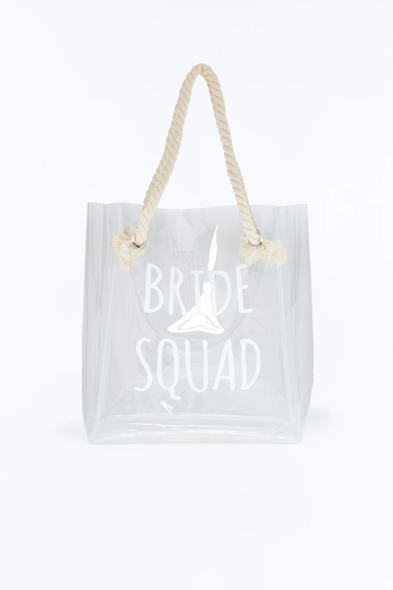 Bride Squad Clear Tote - Clear - Image 3