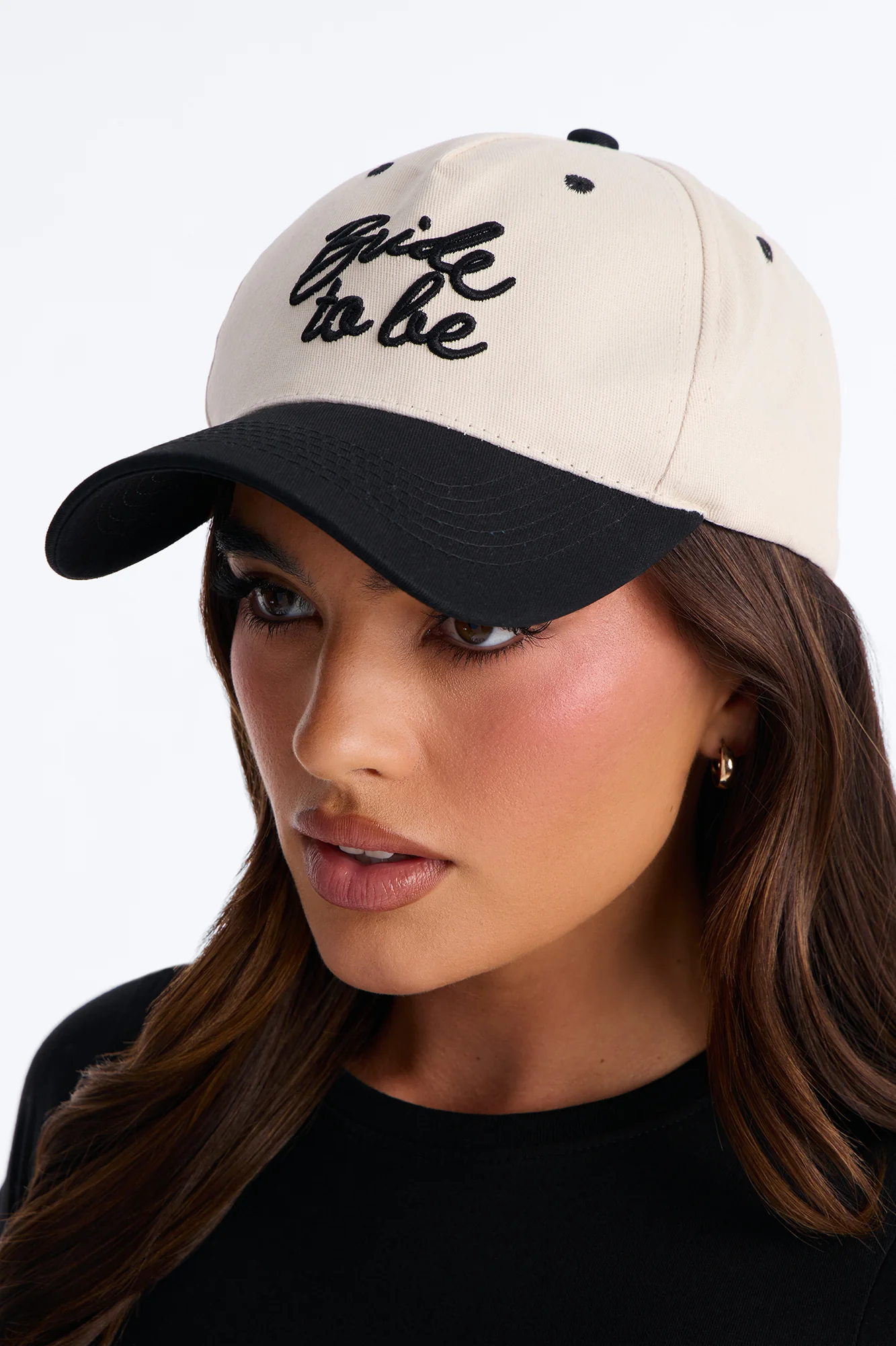 Bride To Be Baseball Hat - Black/combo - Image 2