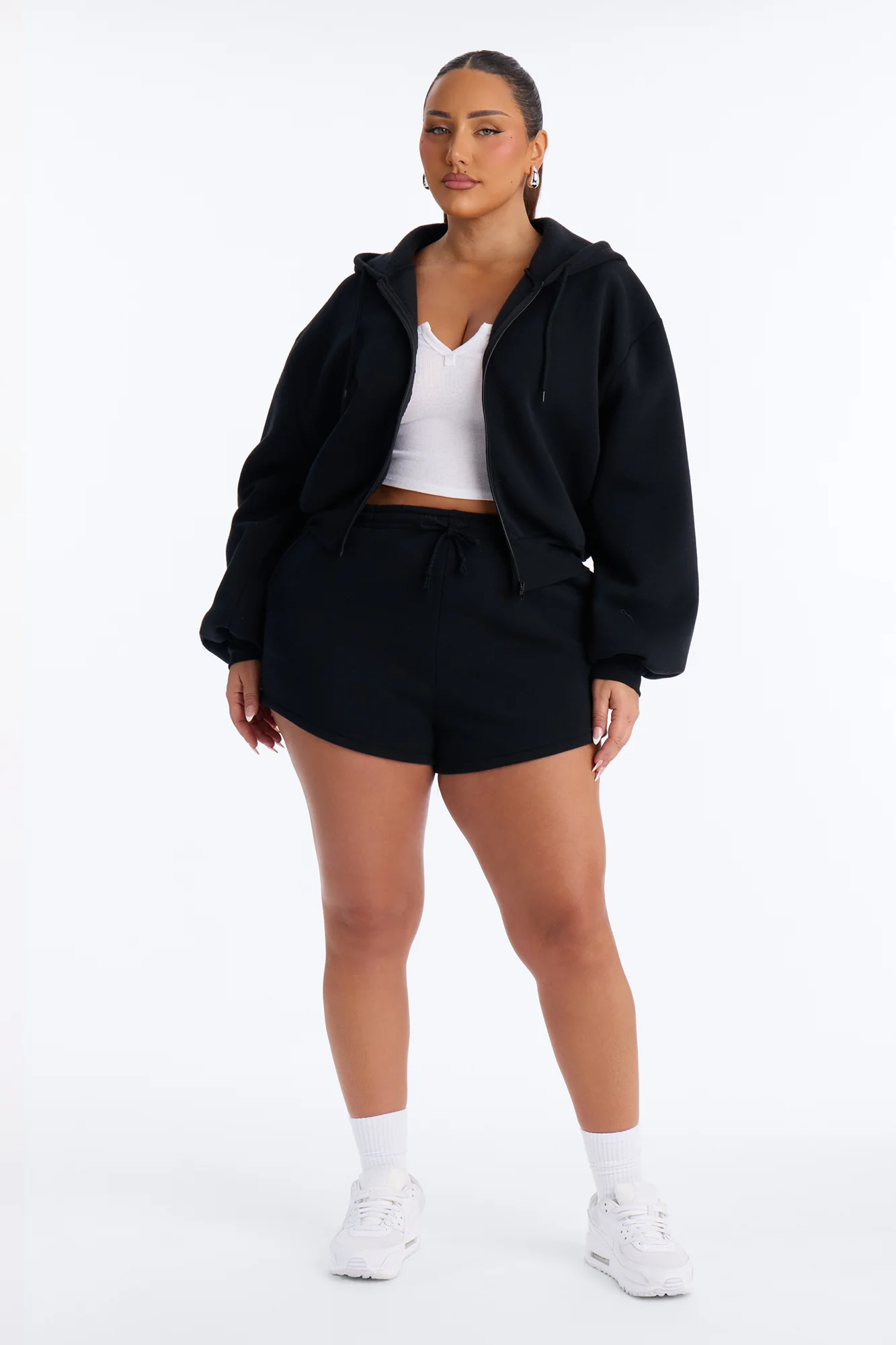 Bride To Be Fleece Short Set - Black/Pink - Image 7