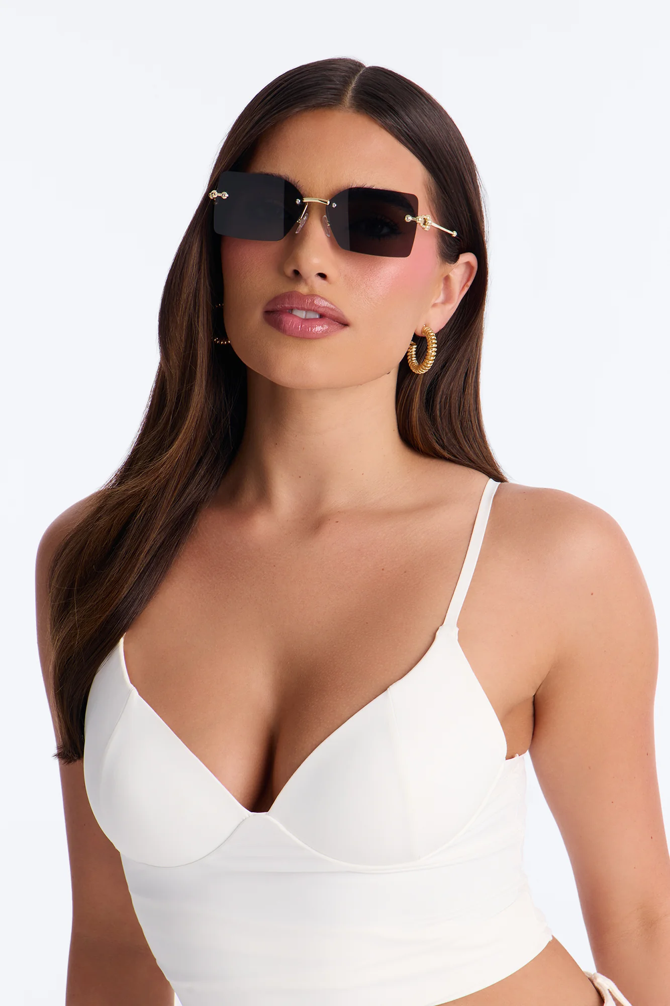 Bright Bolt Sunglasses - Black - Image 2