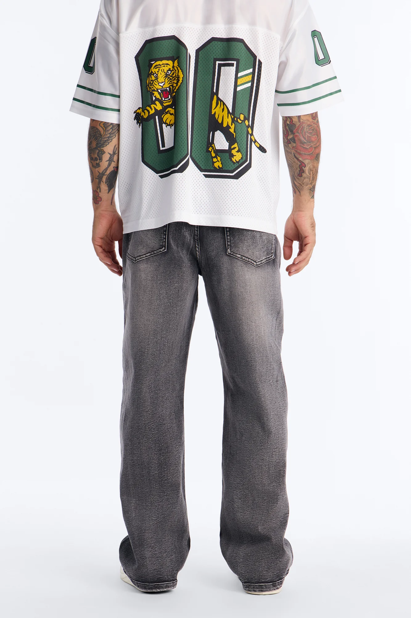 Brooklyn Baggy Jean - Black Wash - Image 4