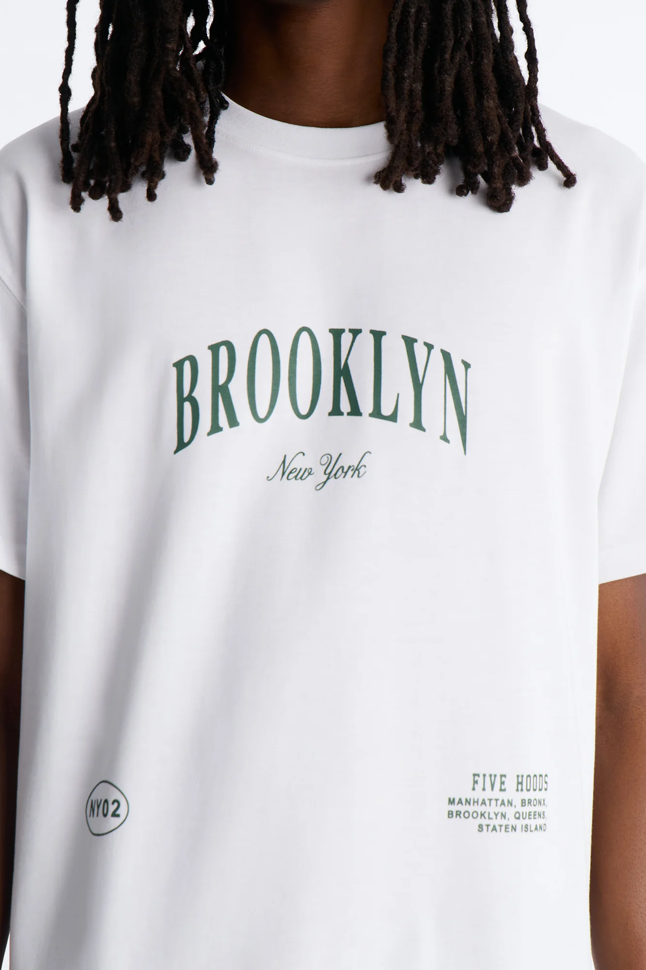 Brooklyn Bear Short Sleeve Tee - White - Image 3
