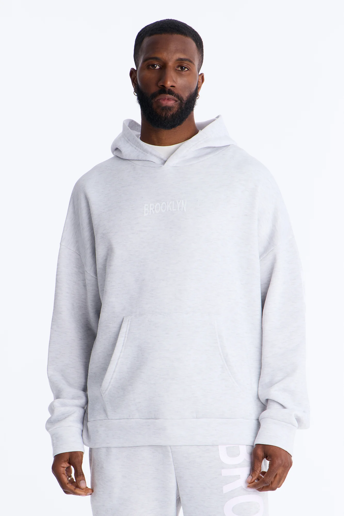 Brooklyn Till I Die Hoodie - Heather Grey
