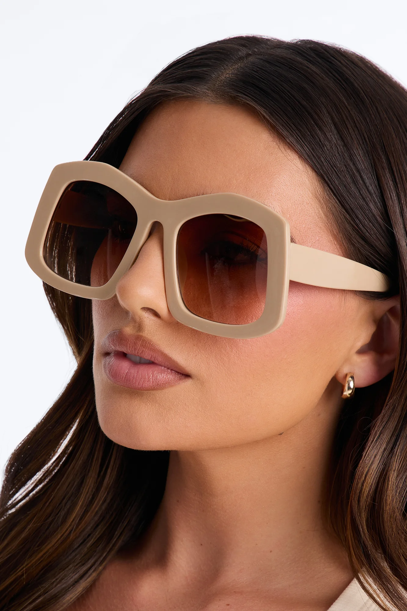 Bubble Pop Sunglasses - Brown - Image 3