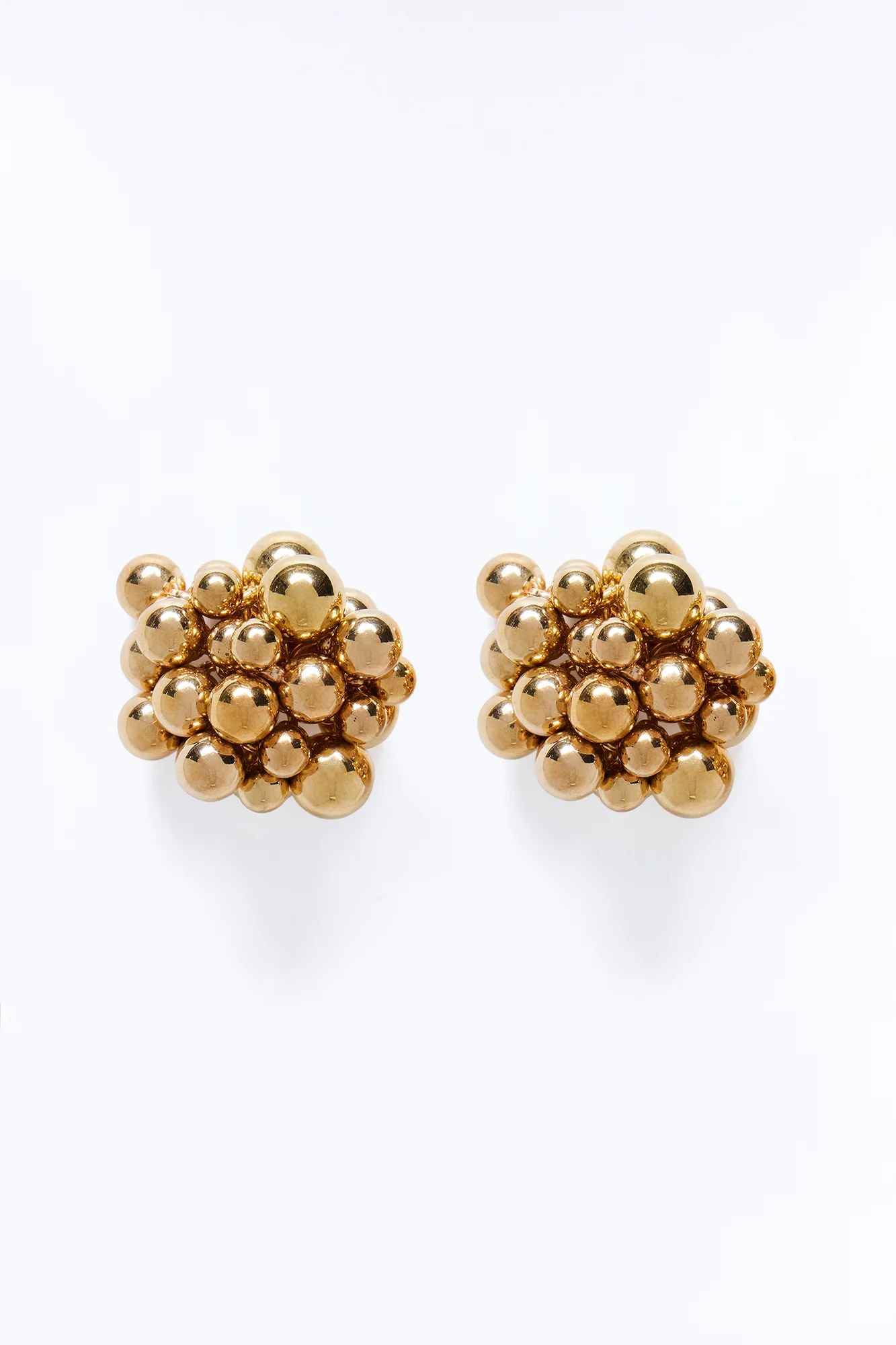 Bubbly Feeling Earrings - Gold - Image 3