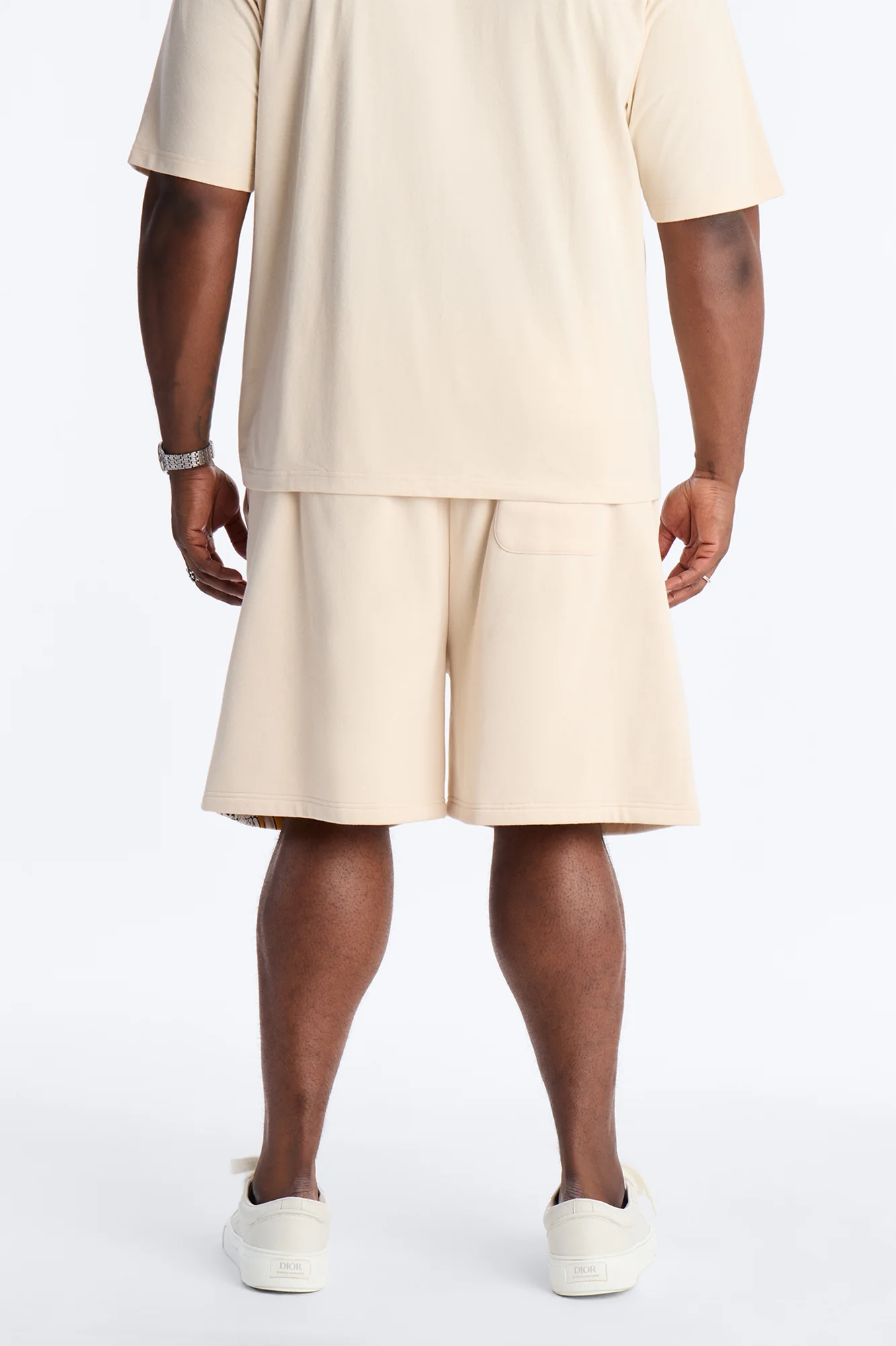 Space Jam Bugs And Duffy Sweat Shorts - Natural - Image 9
