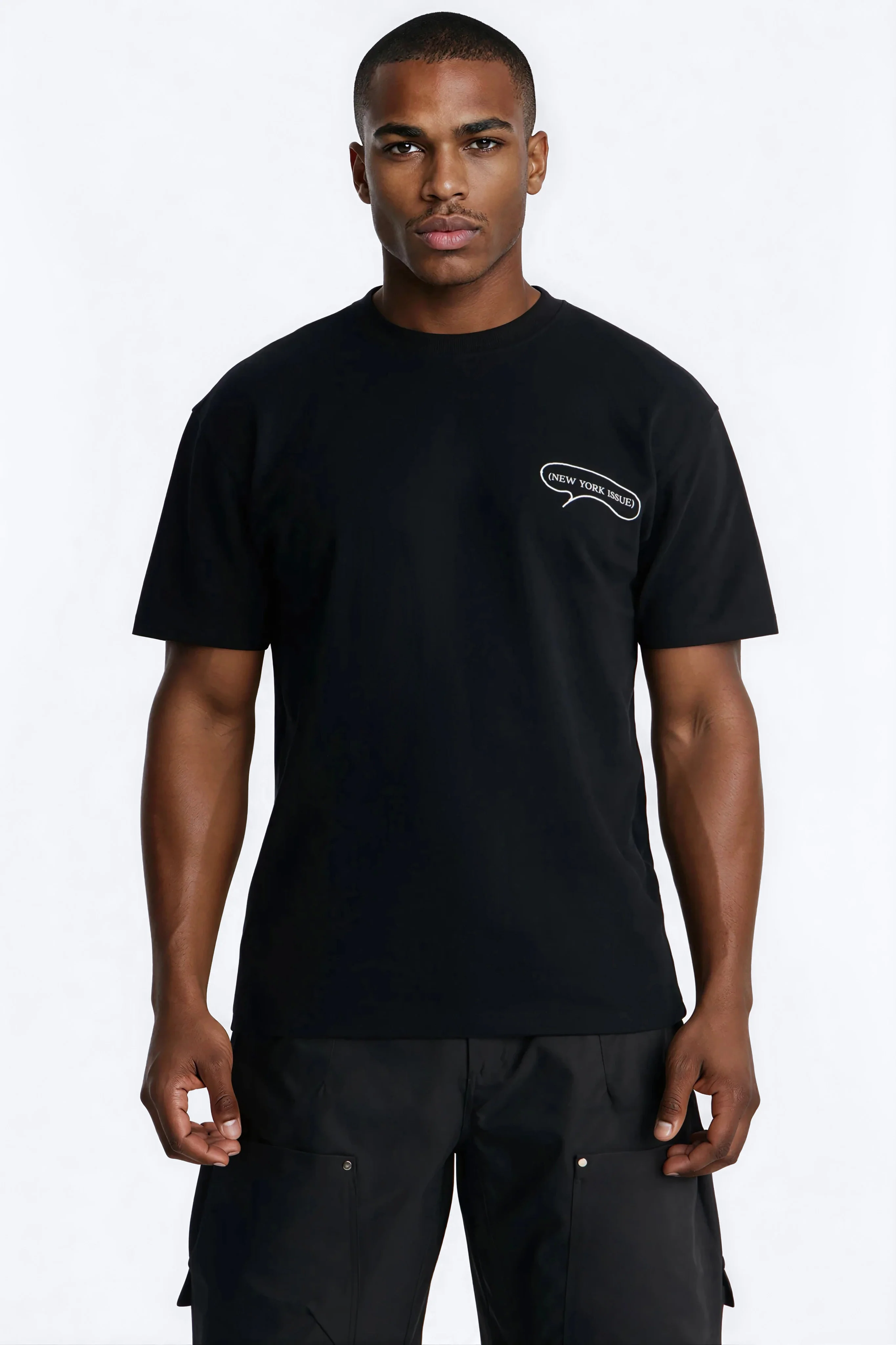 Busy Streets Of NYC Short Sleeve Tee - Black - Image 3