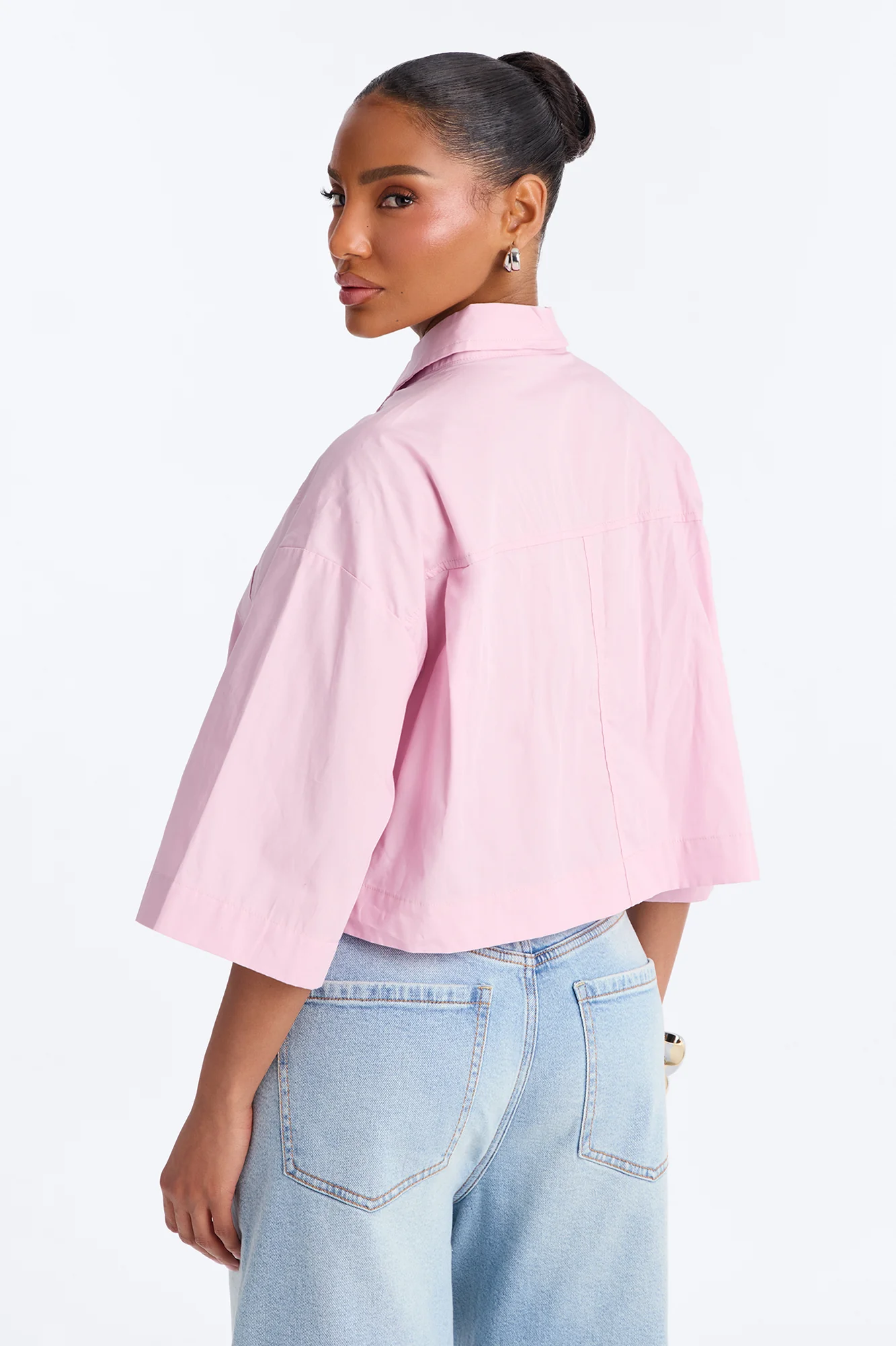 Busy Weekends Poplin Shirt - Lilac - Image 4