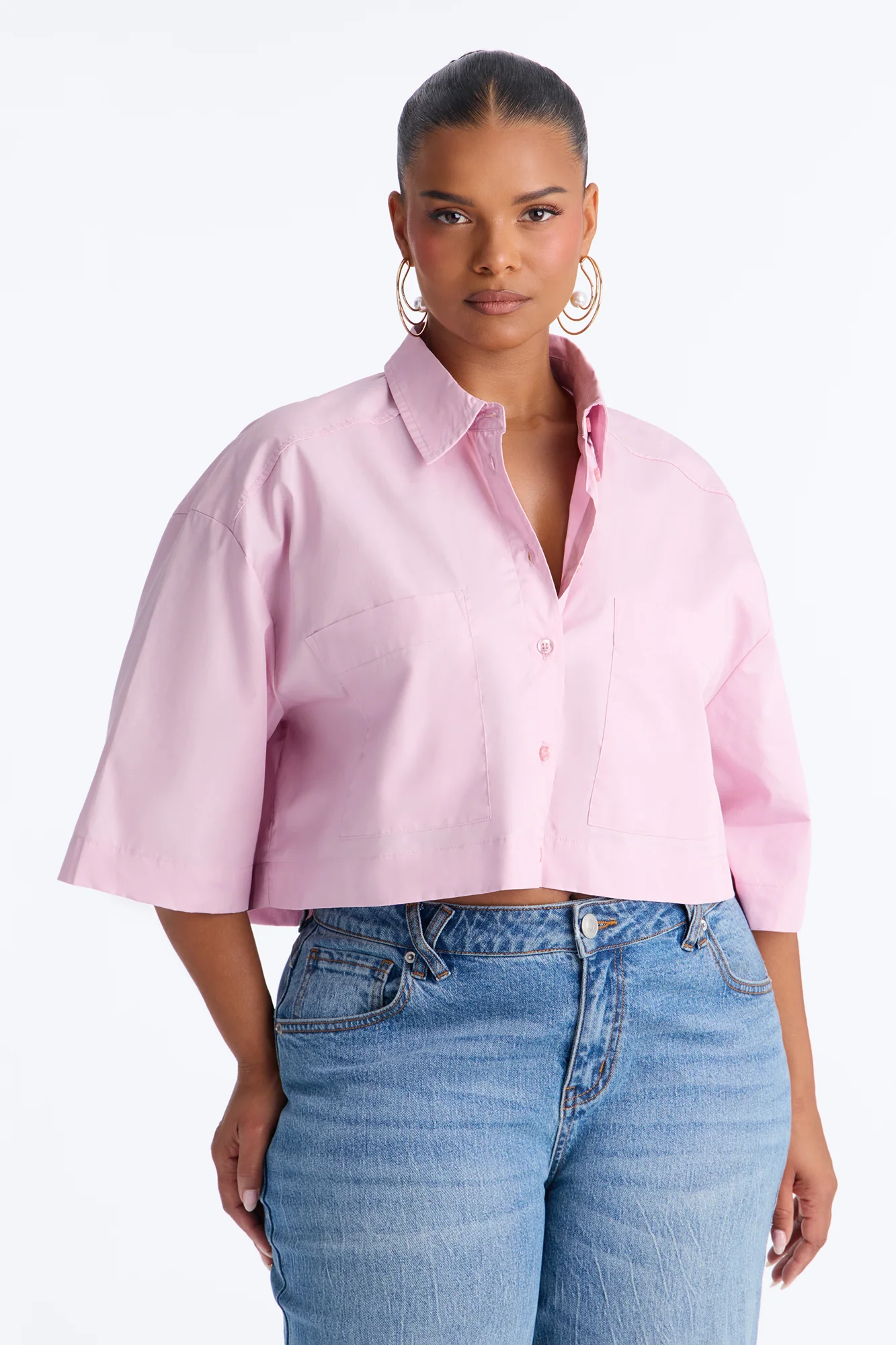 Busy Weekends Poplin Shirt - Lilac - Image 5