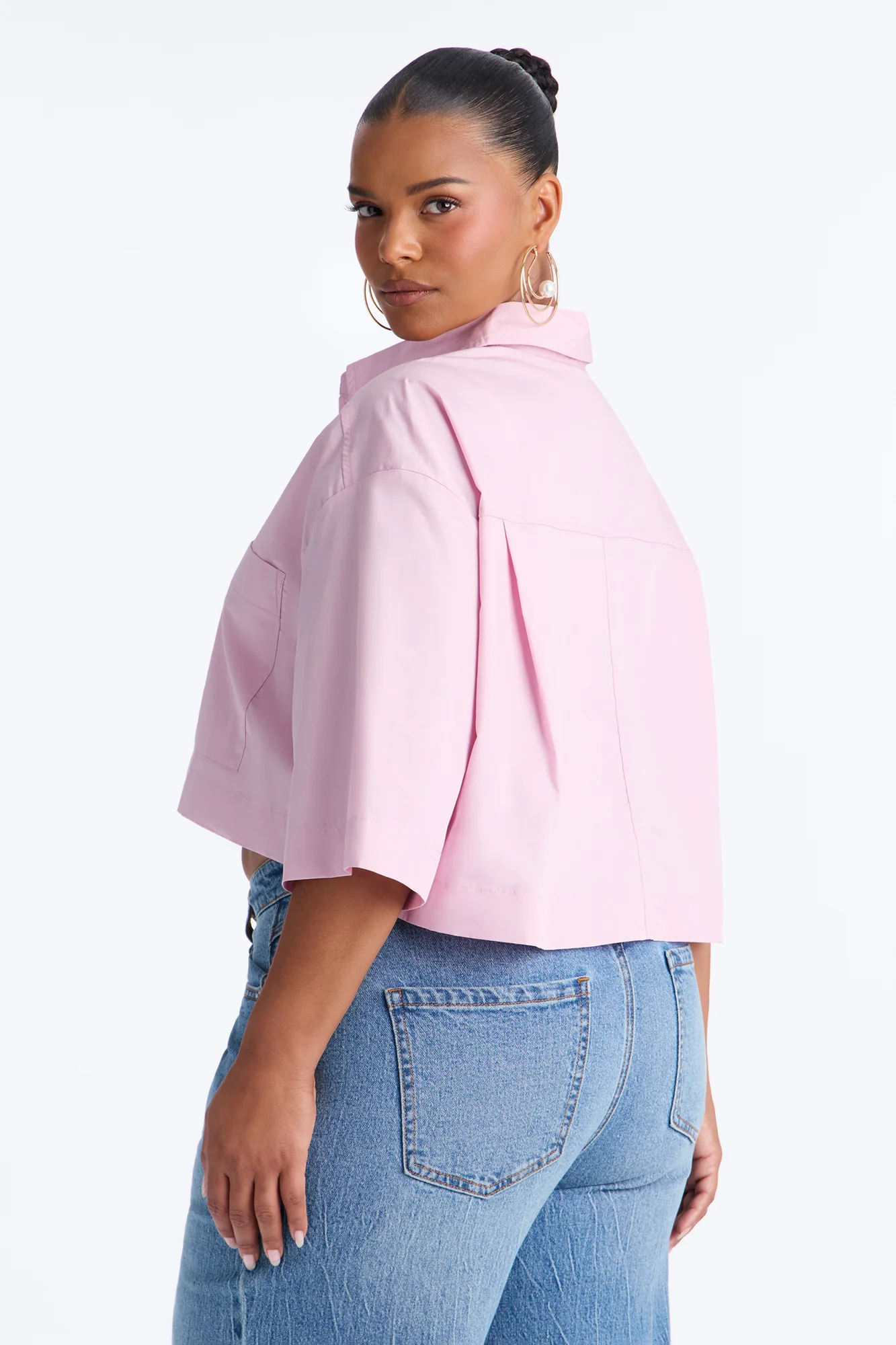 Busy Weekends Poplin Shirt - Lilac - Image 7