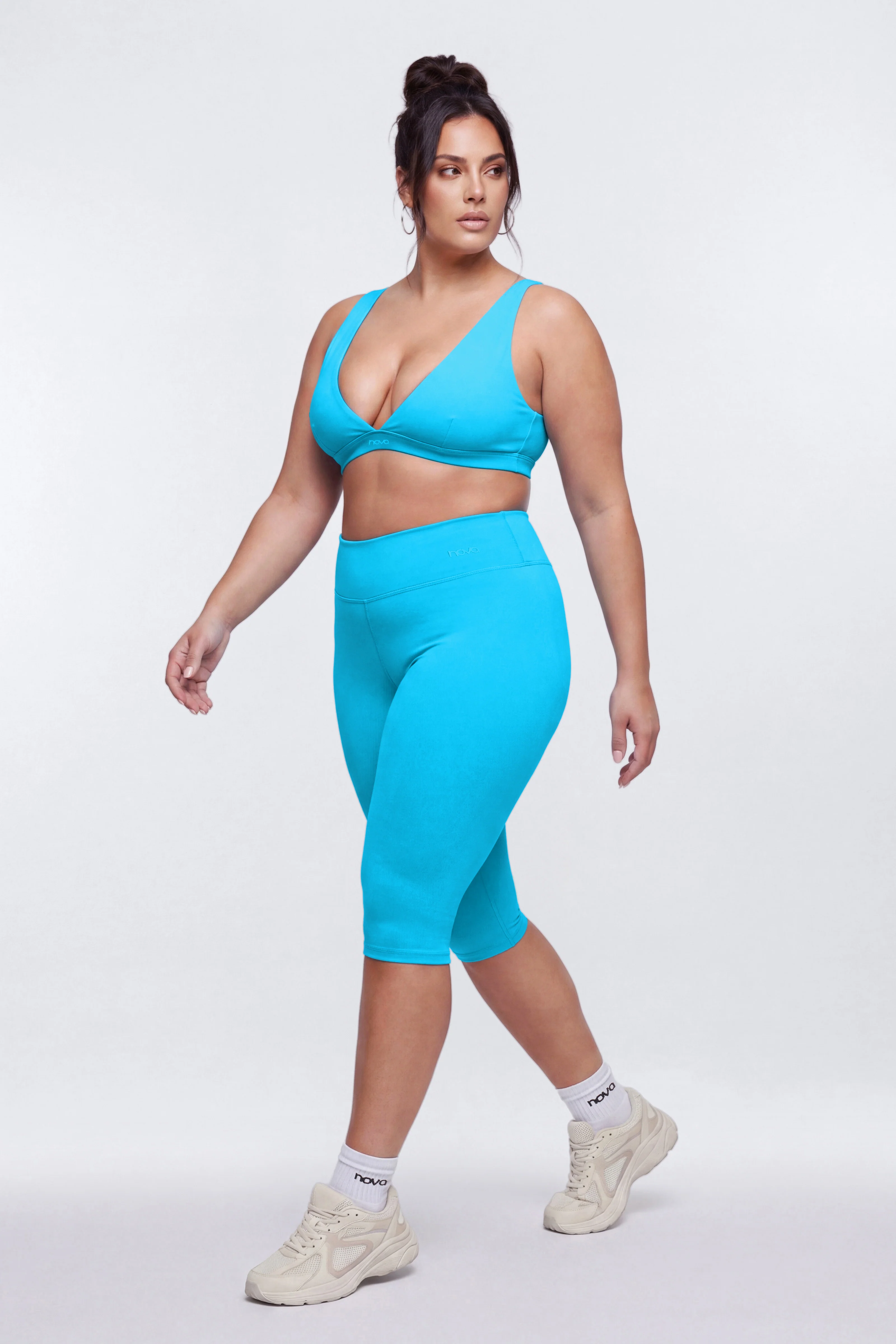 ButterSoft™ 15″ Low Rise Capri Legging - Blue - Image 5