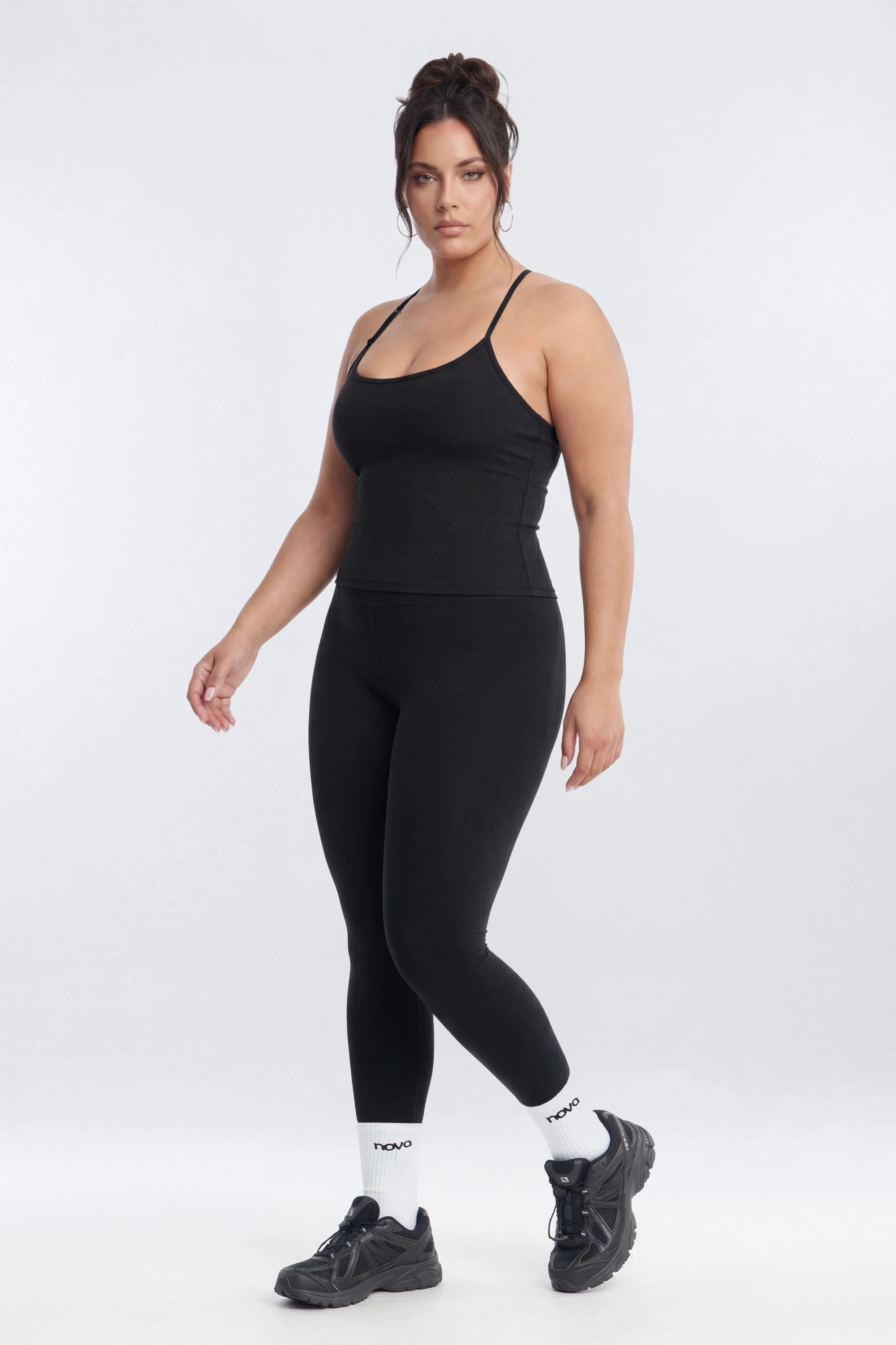 ButterSoft™ Adjustable Halter Tank - Black - Image 7