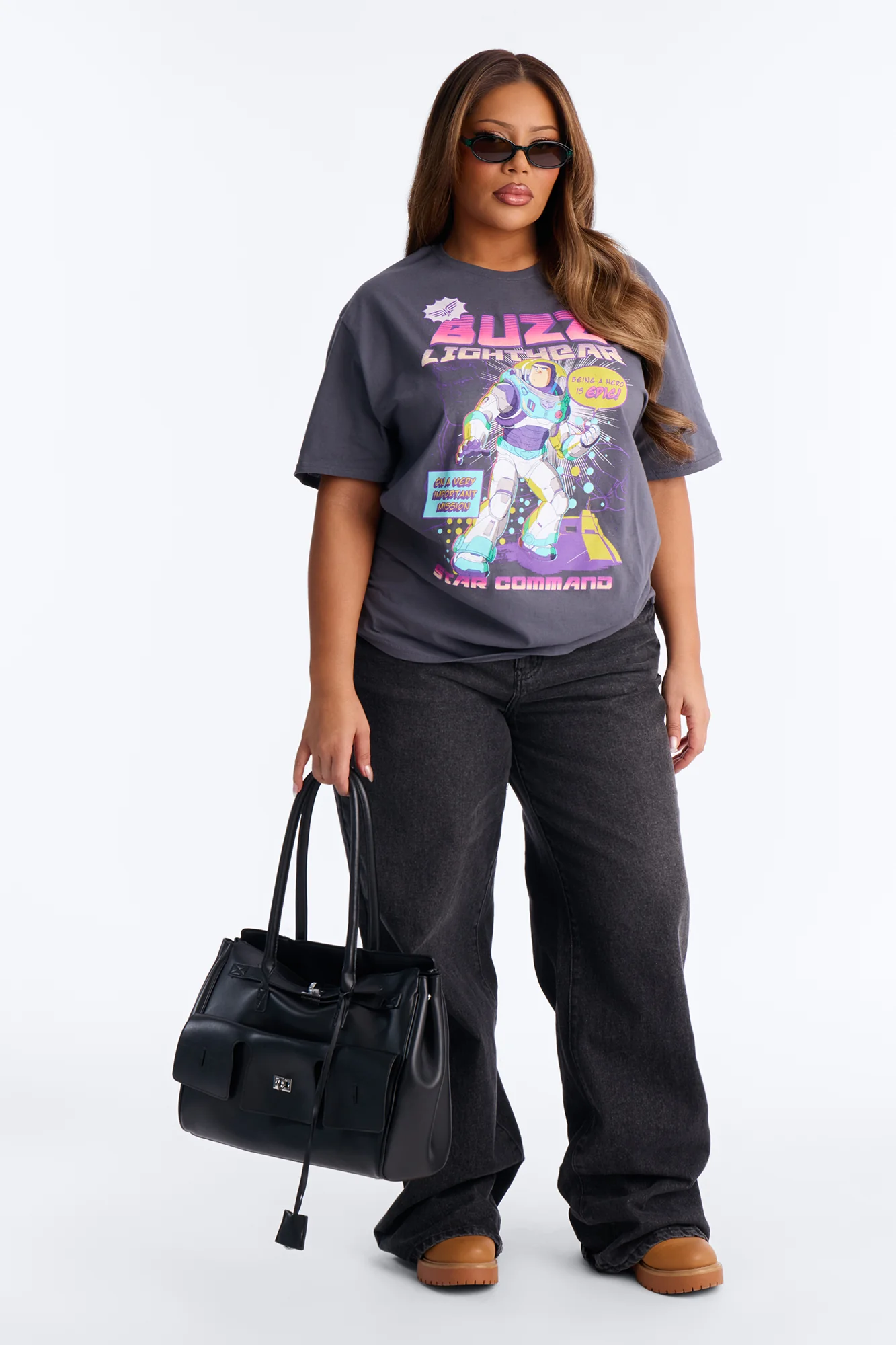 Buzz LightYear Star Command Tee - Dark Grey - Image 5