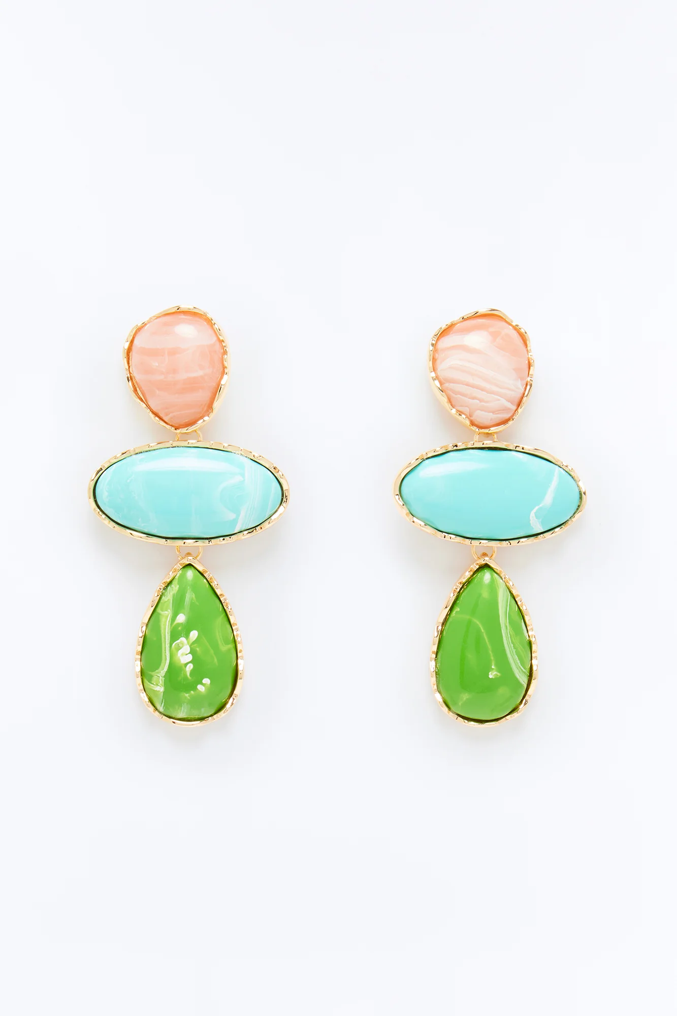 Cabo Waves Drop Earrings - Multi Color - Image 3