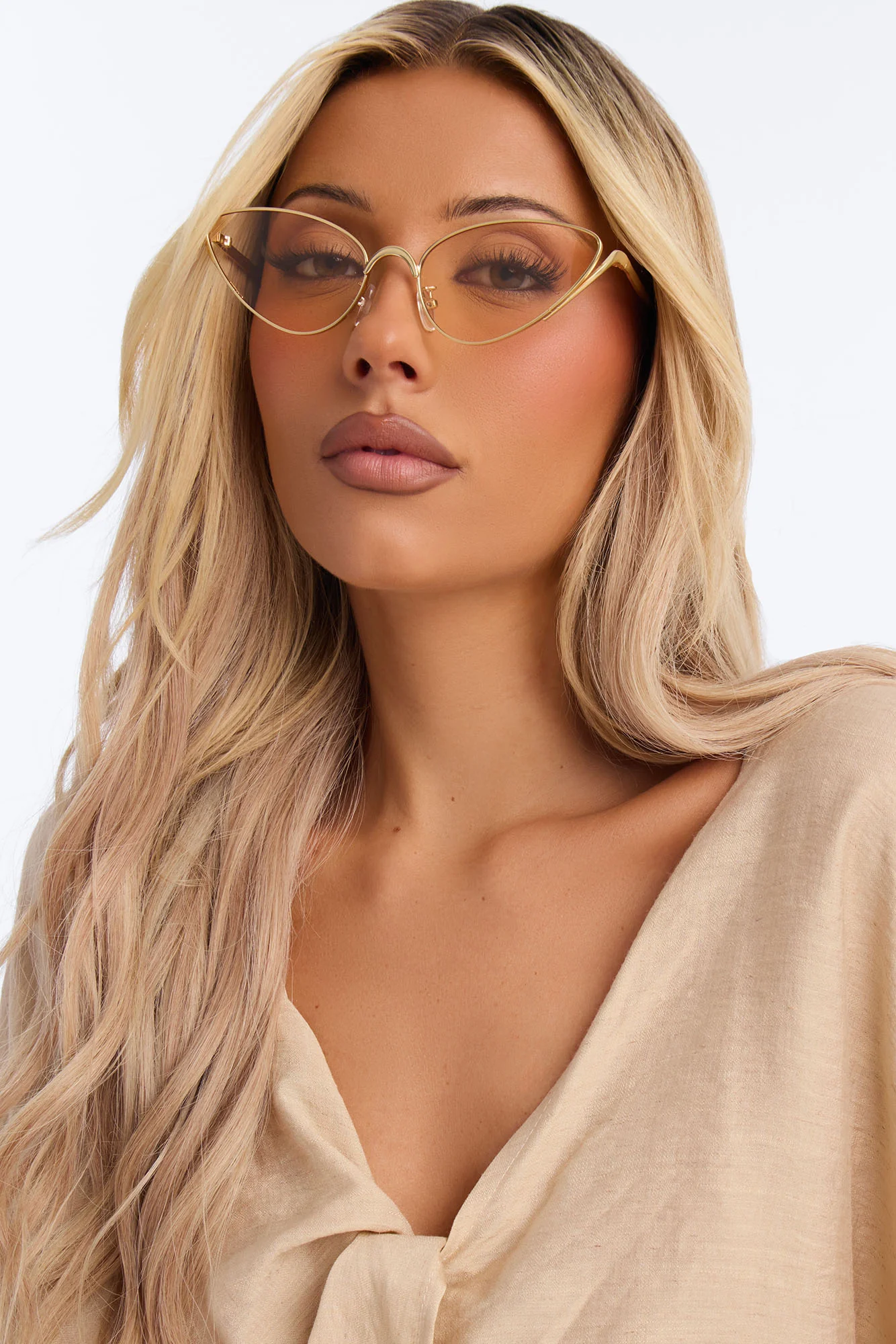 Cafe Dulce Sunglasses - Gold/Brown