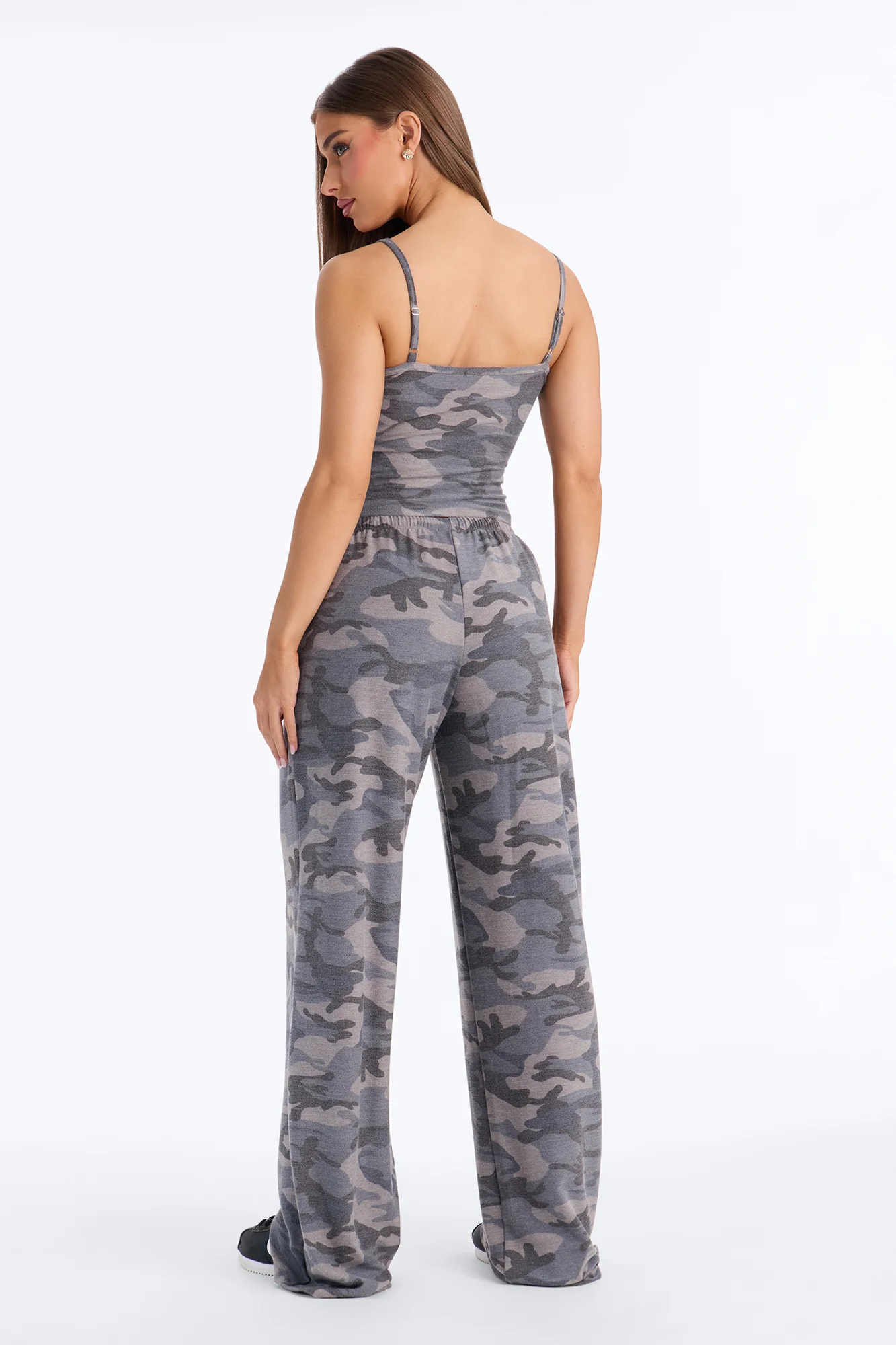 Camo Comfort Pant Set - Grey/combo - Image 3
