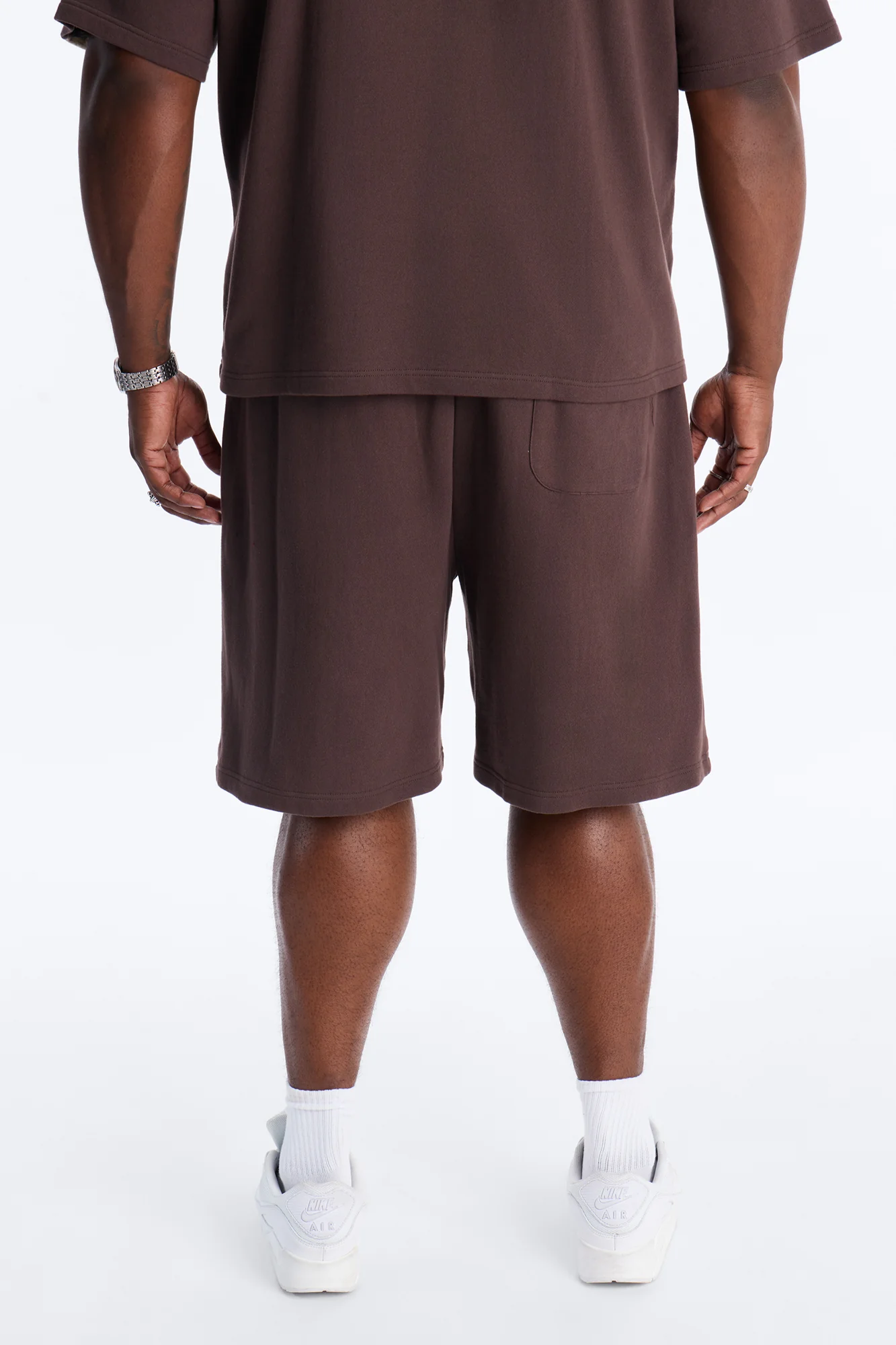 Camo Paneled Sweatshort - Camouflage - Image 7