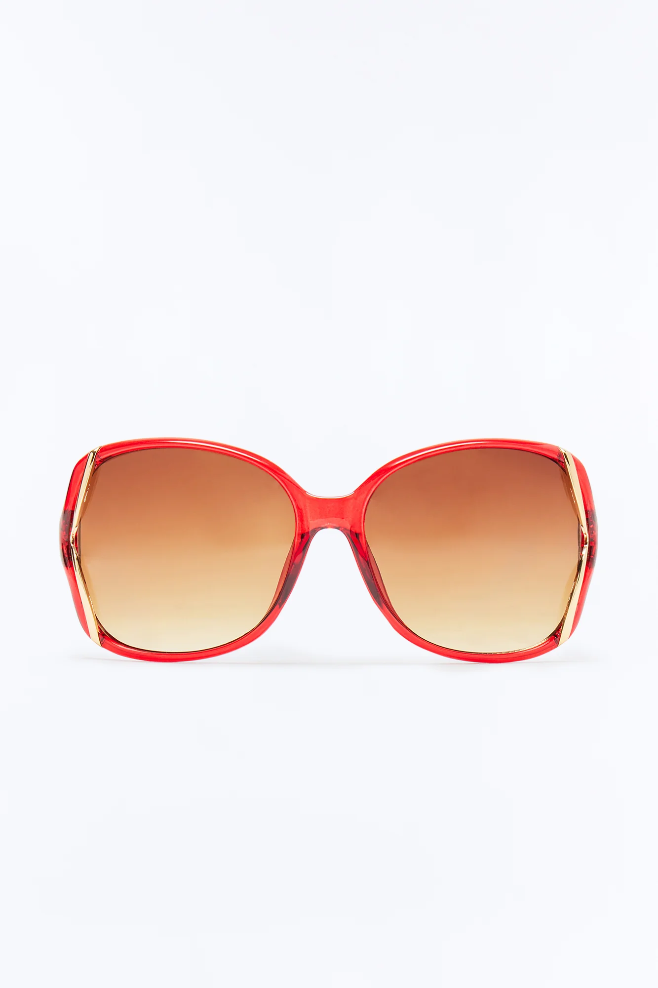 Candy Apple Round Sunglasses - Red/combo - Image 3