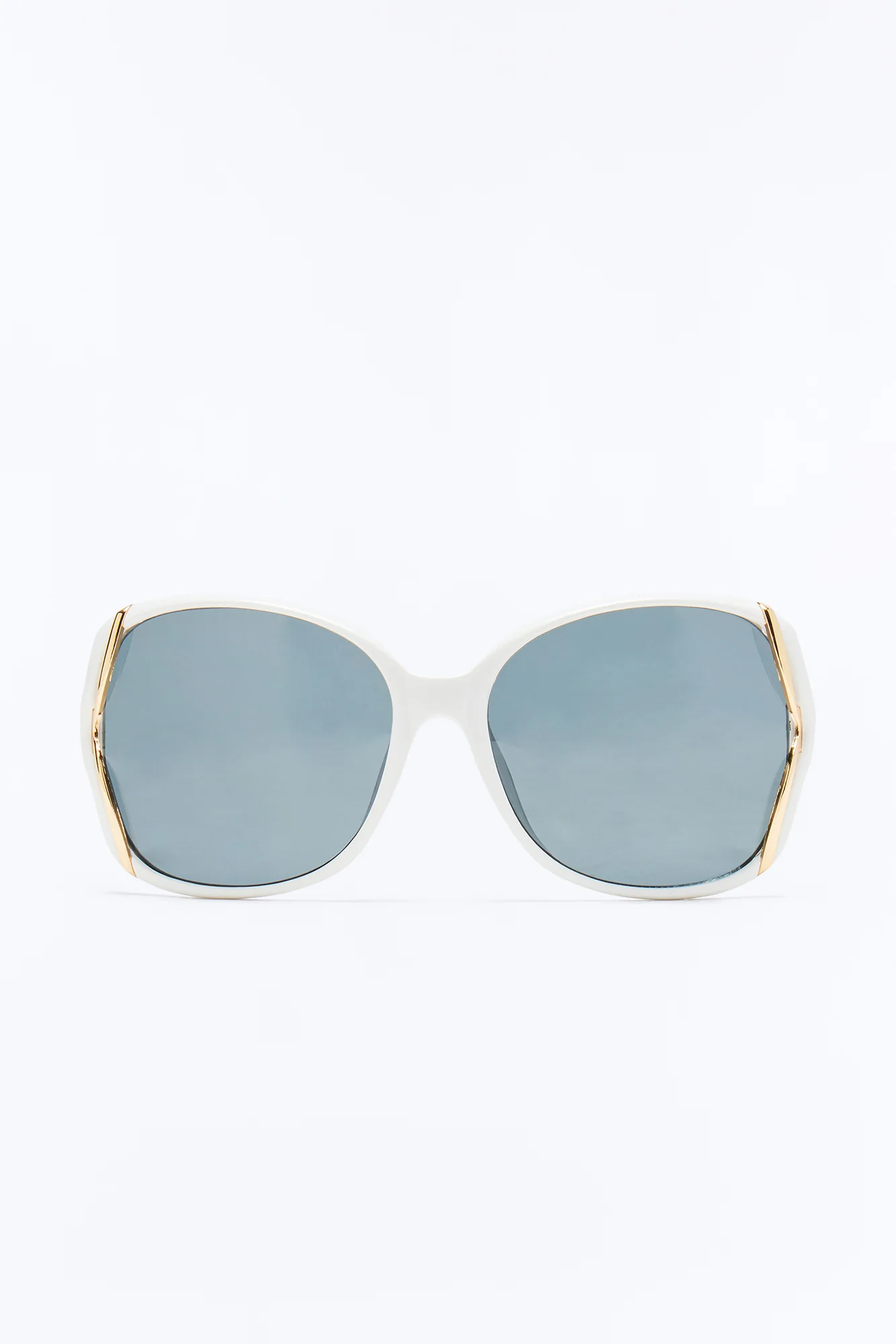 Candy Apple Round Sunglasses - White - Image 3