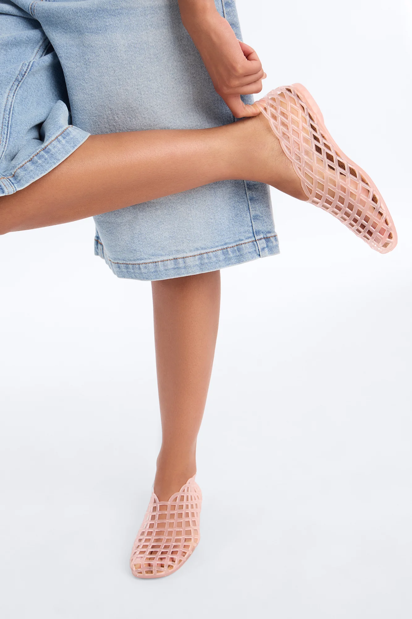 Candy Jelly Flats - Blush - Image 4