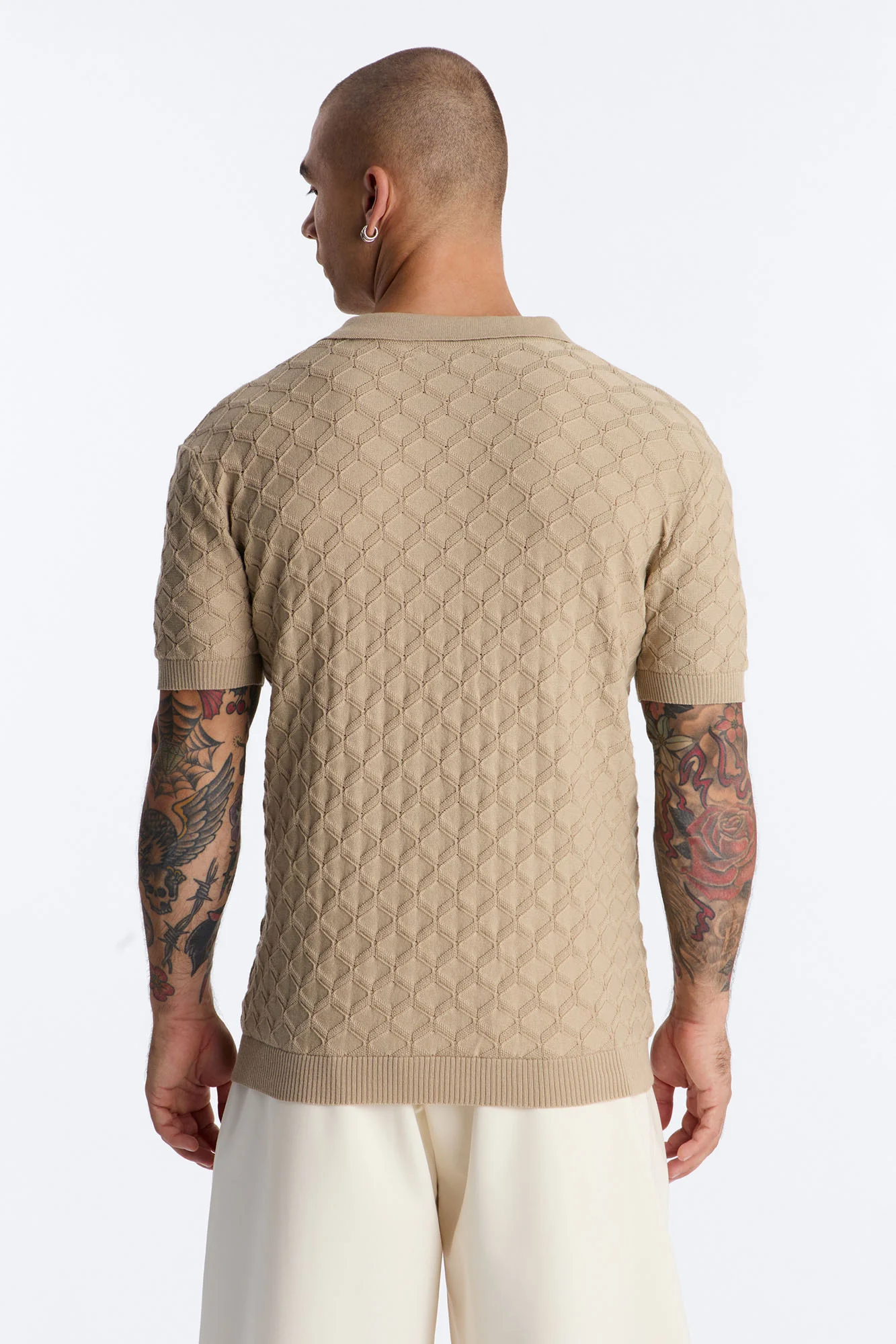 Canyon Wave Johnny Polo - Cream - Image 4