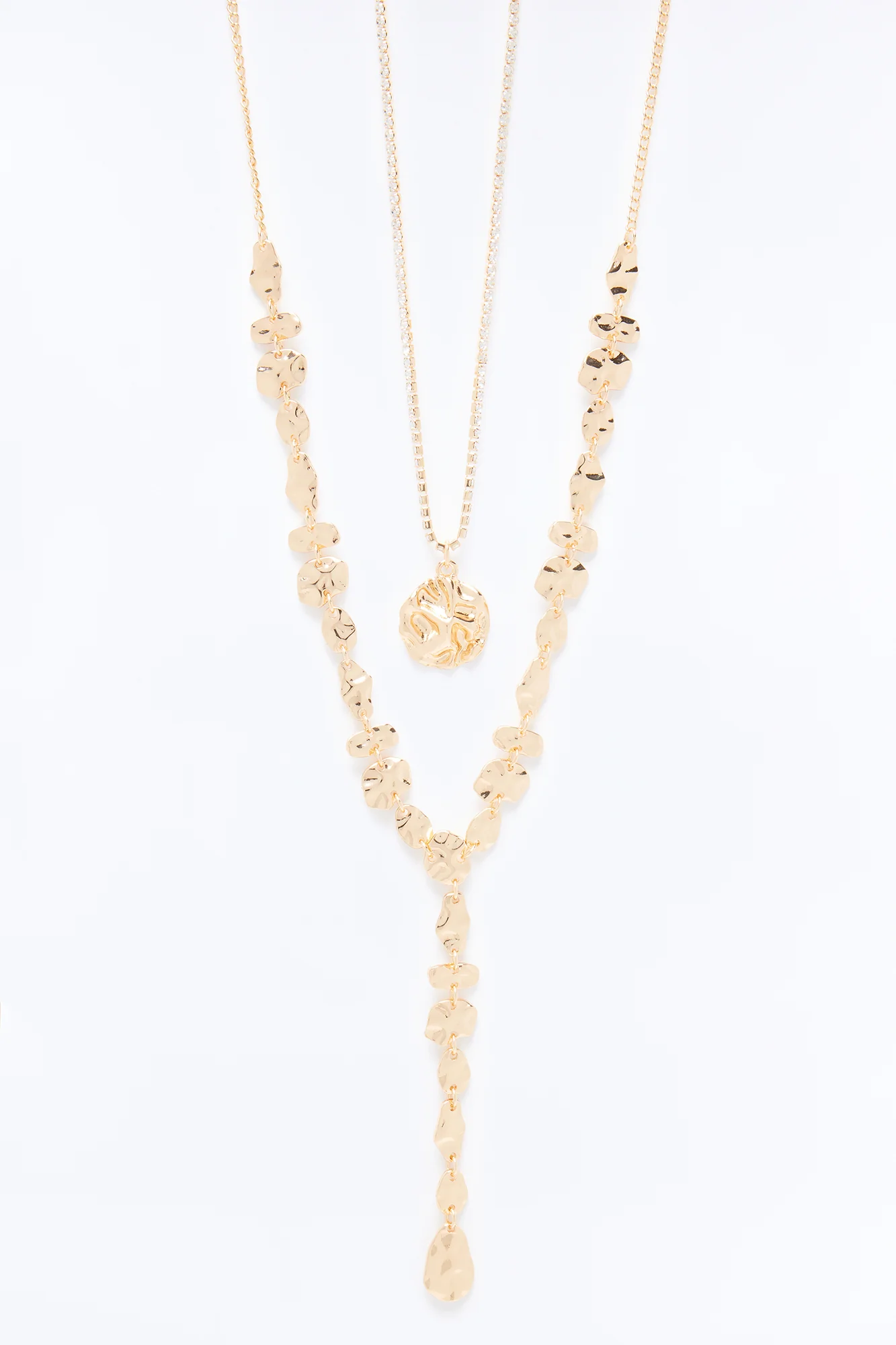 Caribbean Oasis Layered Necklace - Gold - Image 3