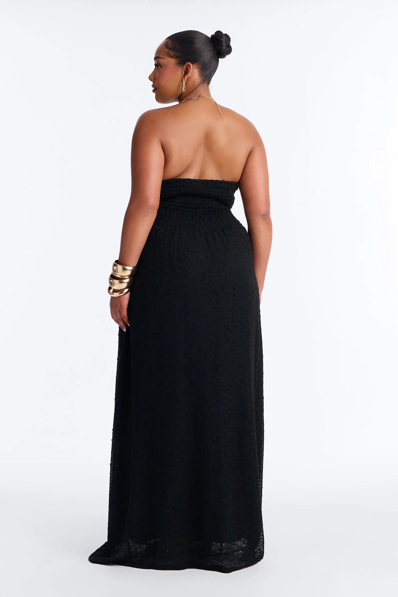 Caribbean Shores Maxi Dress - Black - Image 8