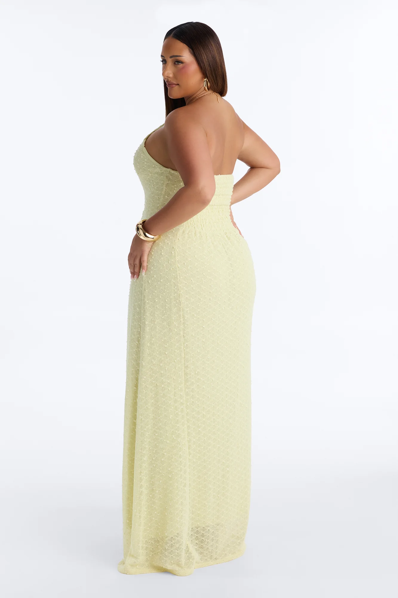 Caribbean Shores Maxi Dress - Yellow - Image 8