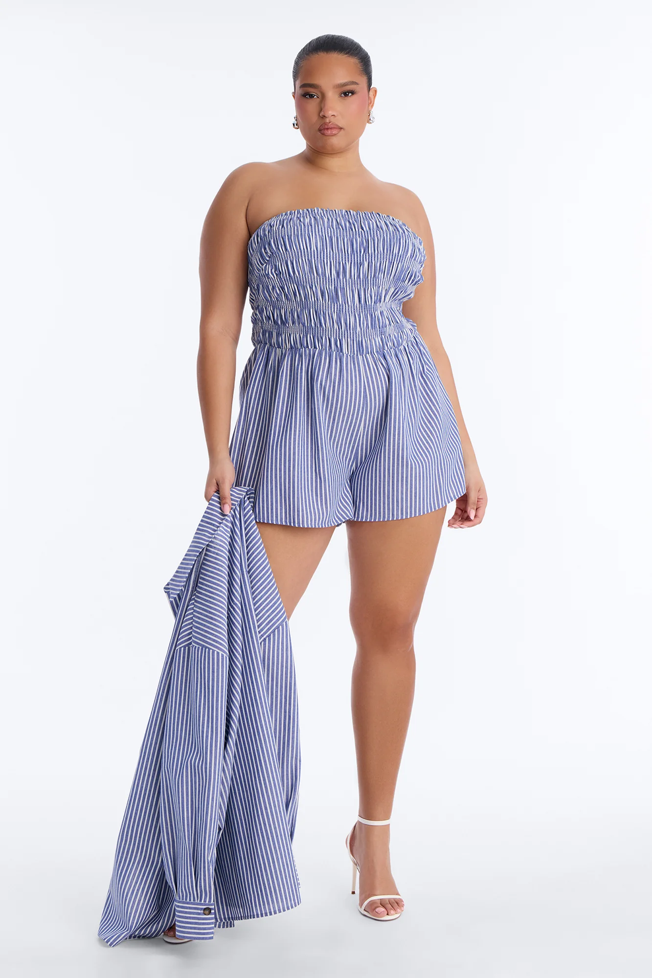 Carolina Romper Set - Blue - Image 4