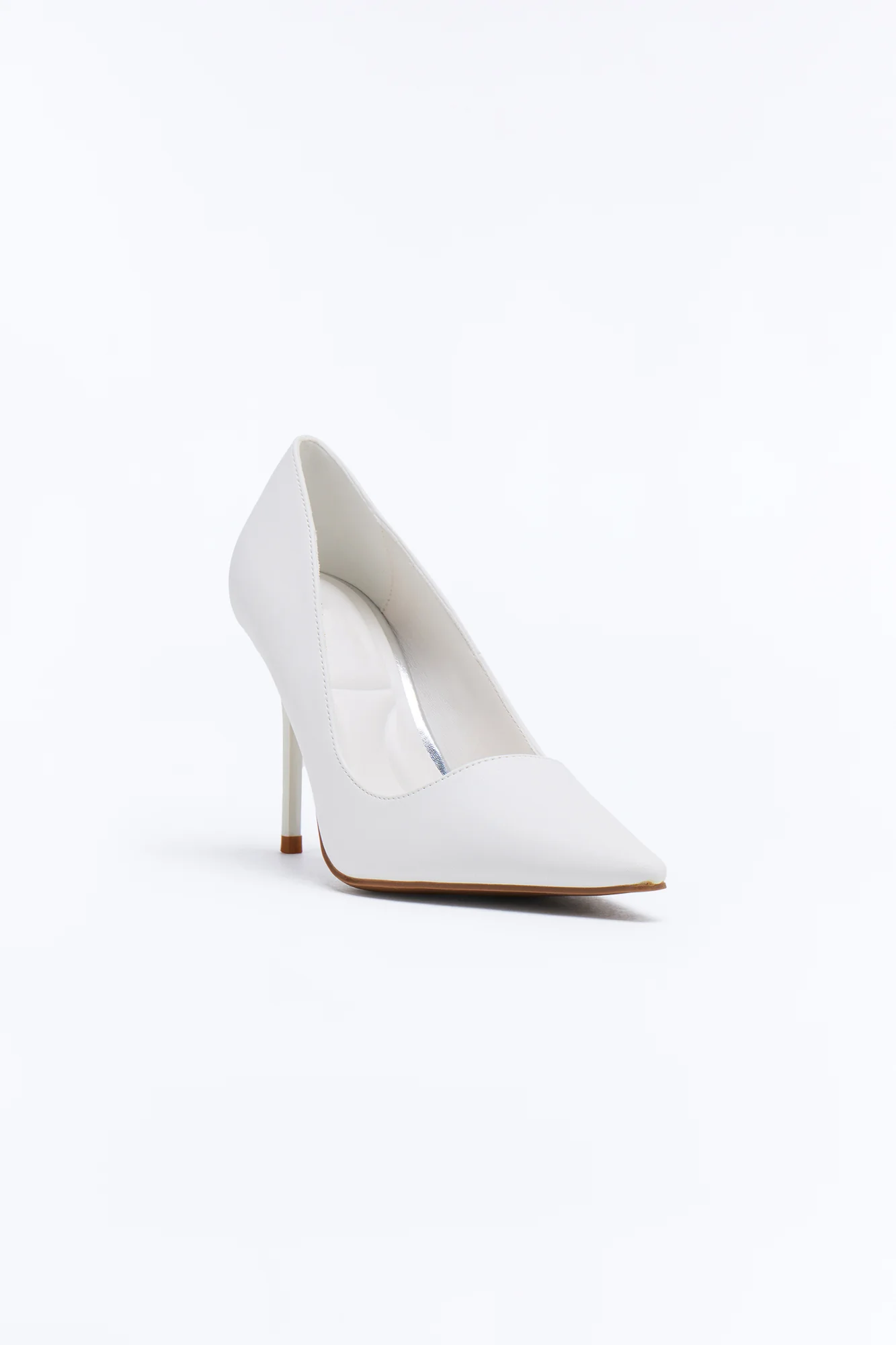 Cassia Stiletto Pumps - White - Image 2