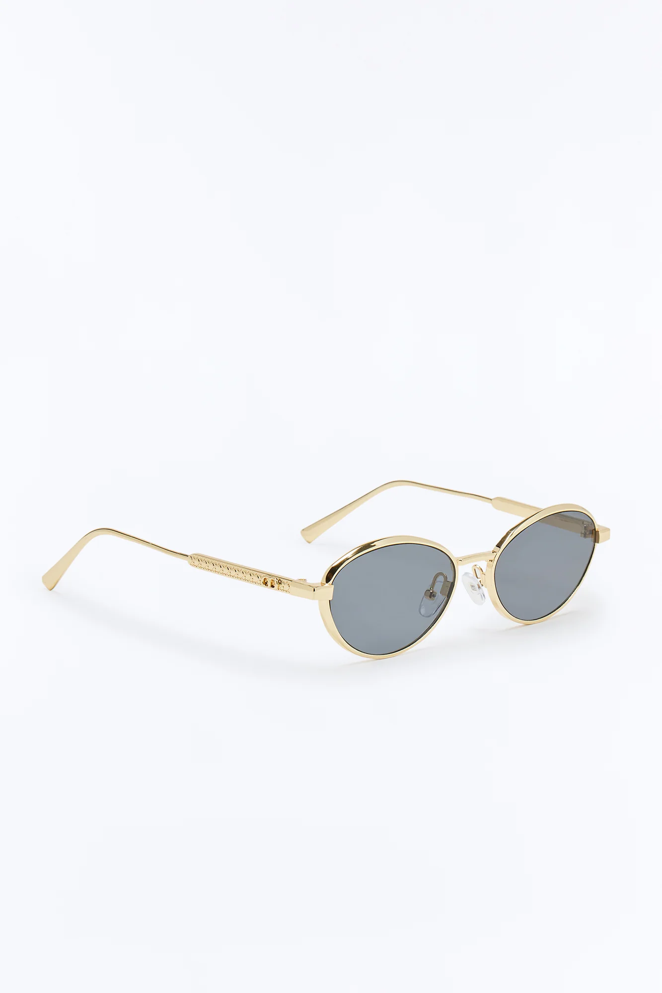 Cassidy Cat Eye Sunglasses - Gold/Black - Image 4