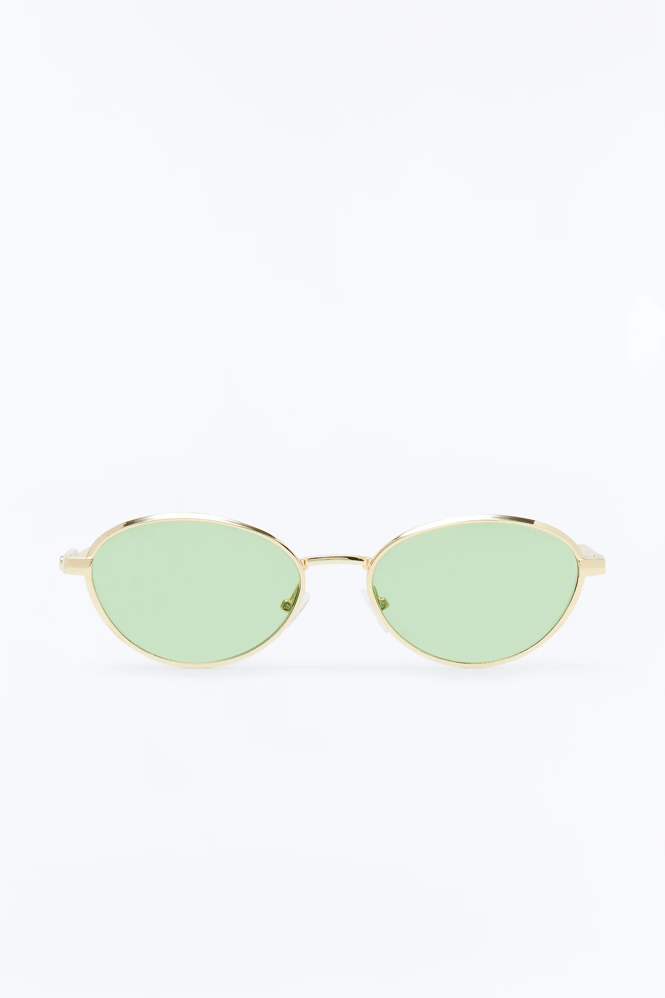 Cassidy Cat Eye Sunglasses - Gold/Green - Image 3