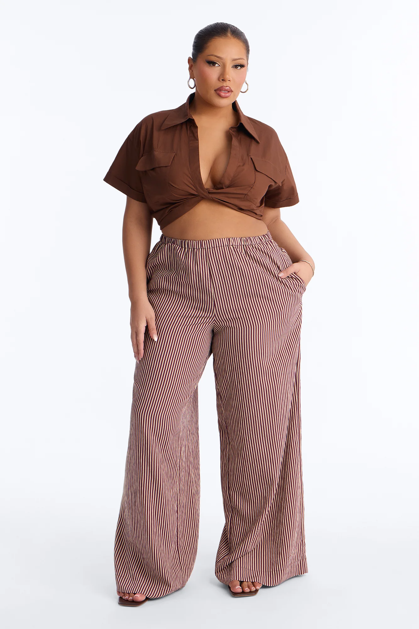 Catch Me Chillin' Top - Chocolate - Image 6