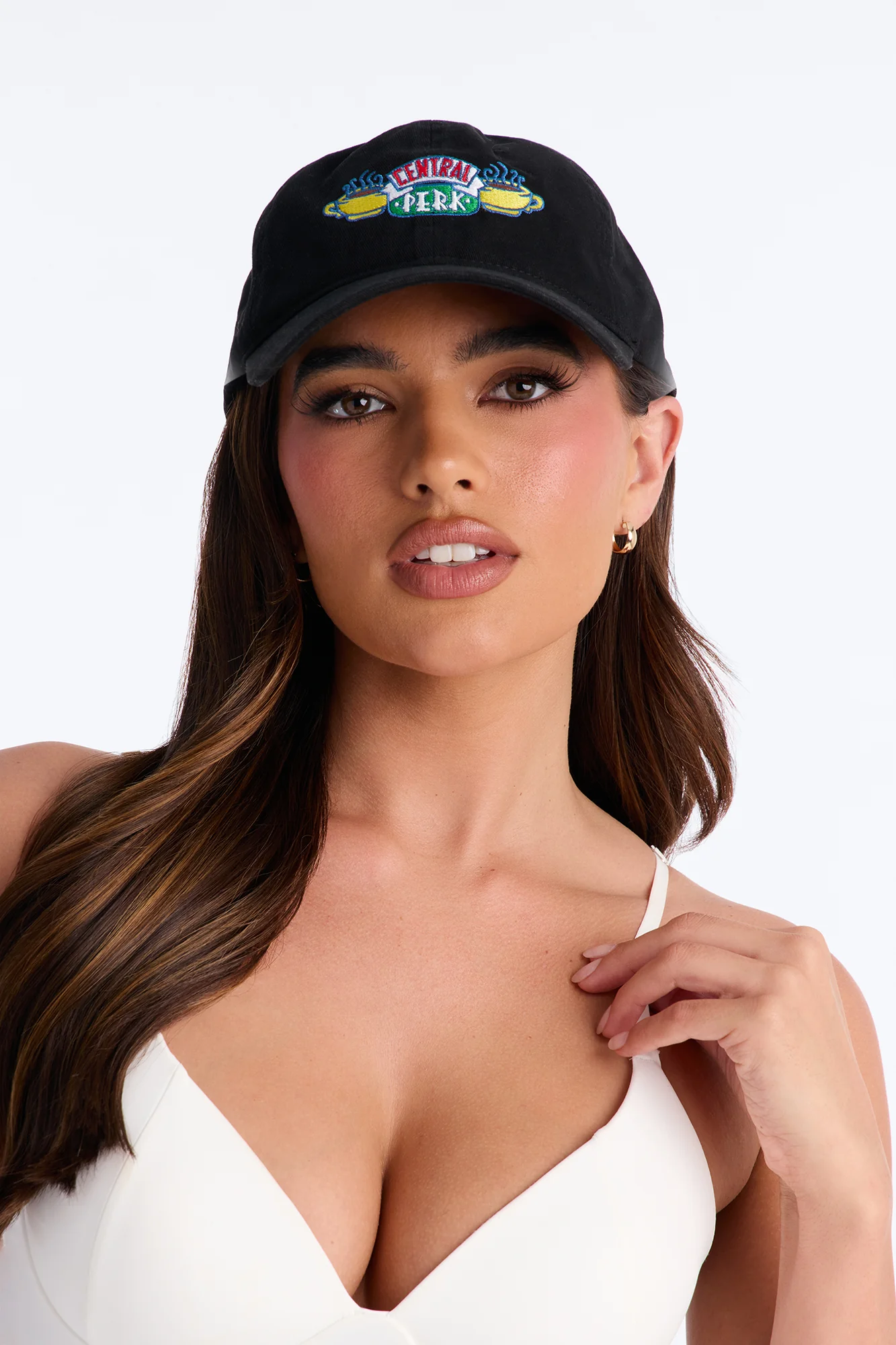 Central Perk Baseball Hat - Black/combo