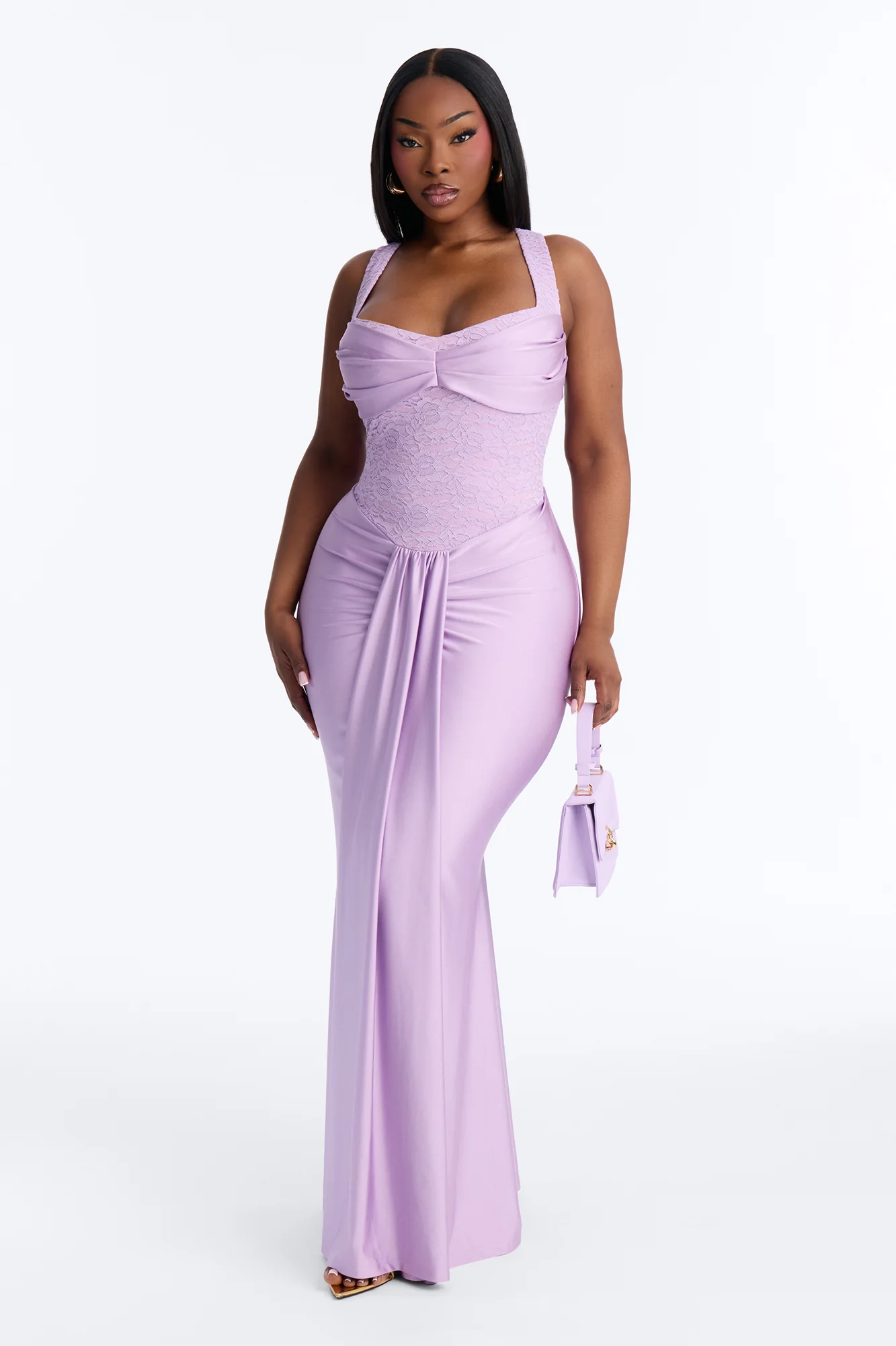 Chateau Hour Gown - Lavender