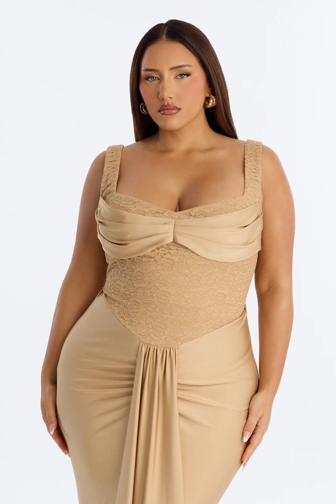 Chateau Hour Gown - Nude - Image 4