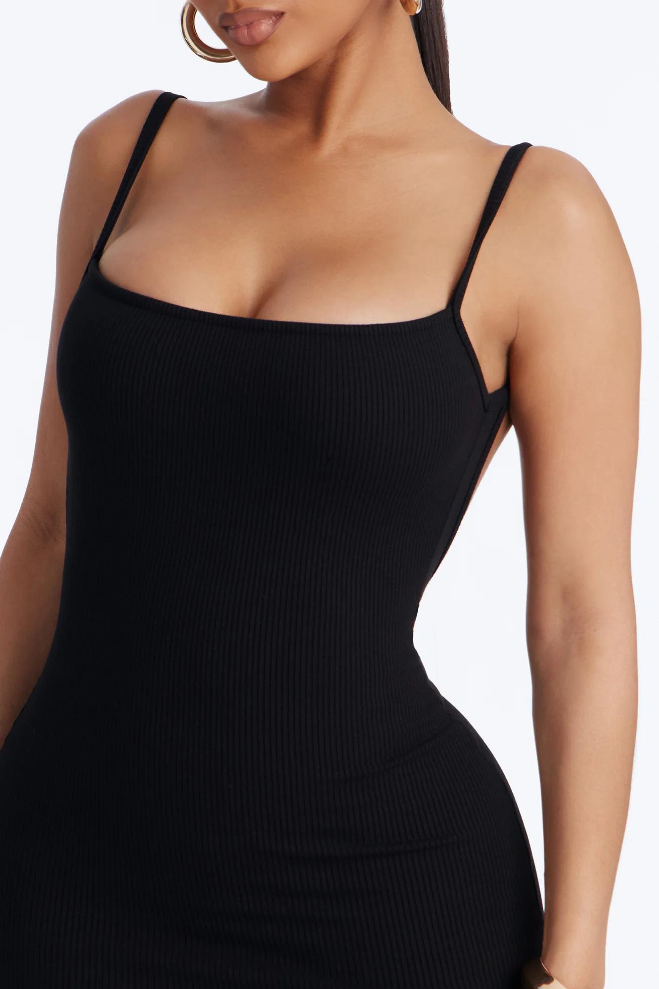 Chelsea Snatched Mini Dress - Black - Image 3