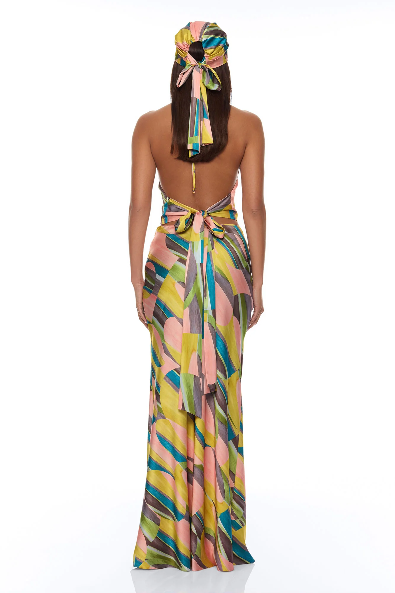 Chic Statement 3 Piece Skirt Set - Pink/combo - Image 4