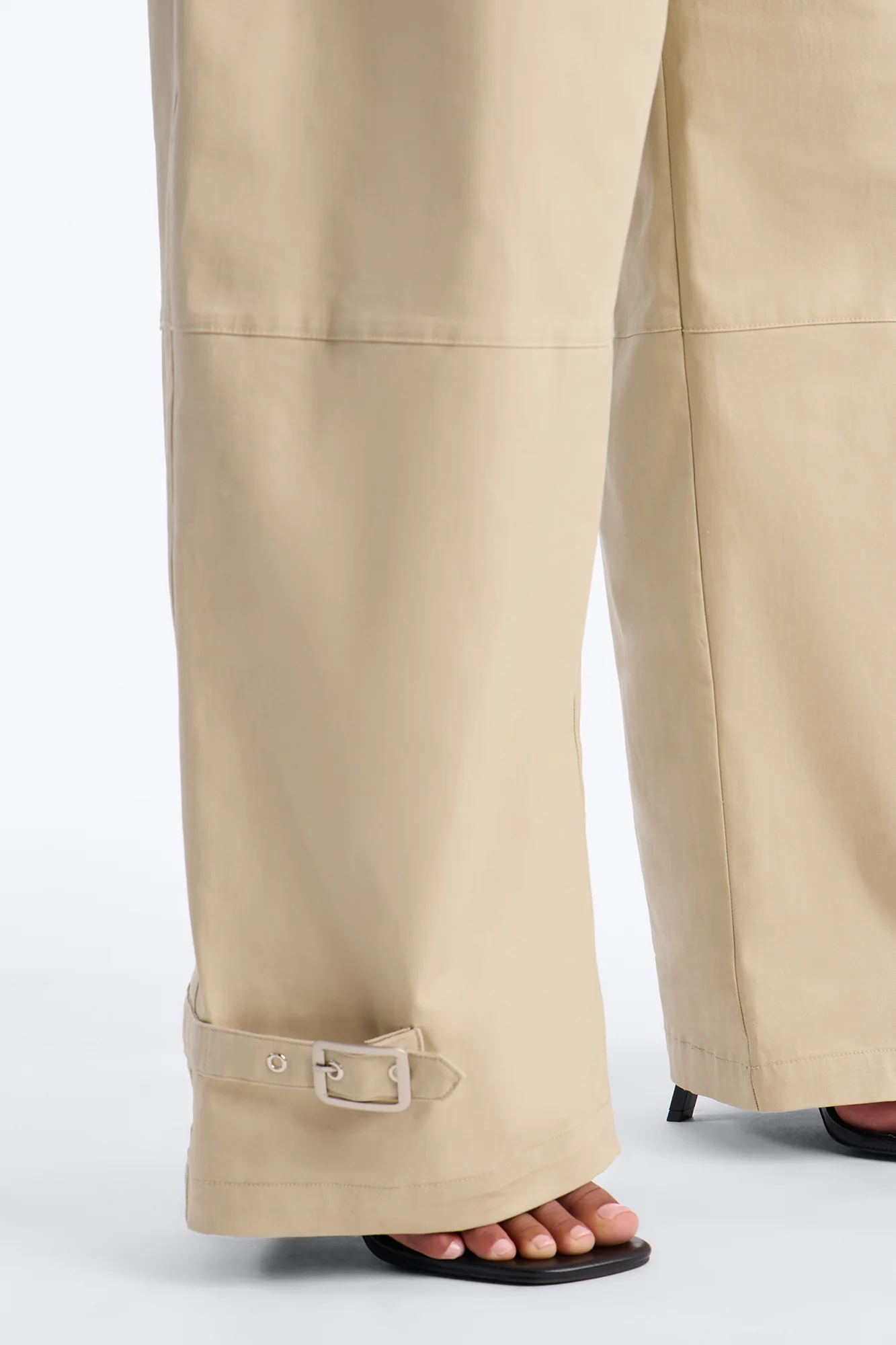 City Girl Twill Pant Set - Tan - Image 7
