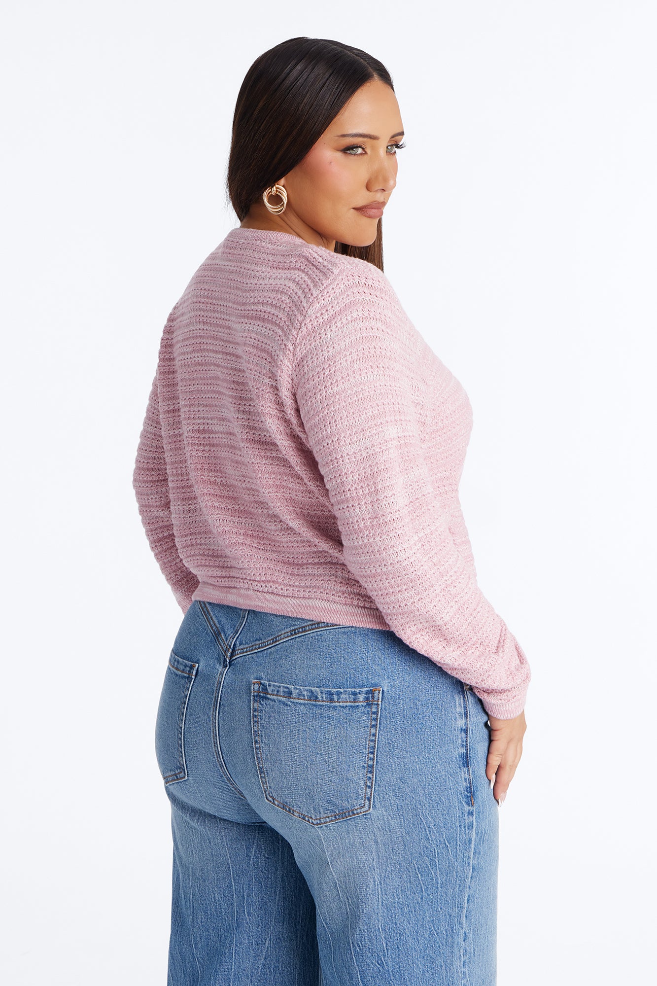Class Act Cardigan - Pink - Image 7