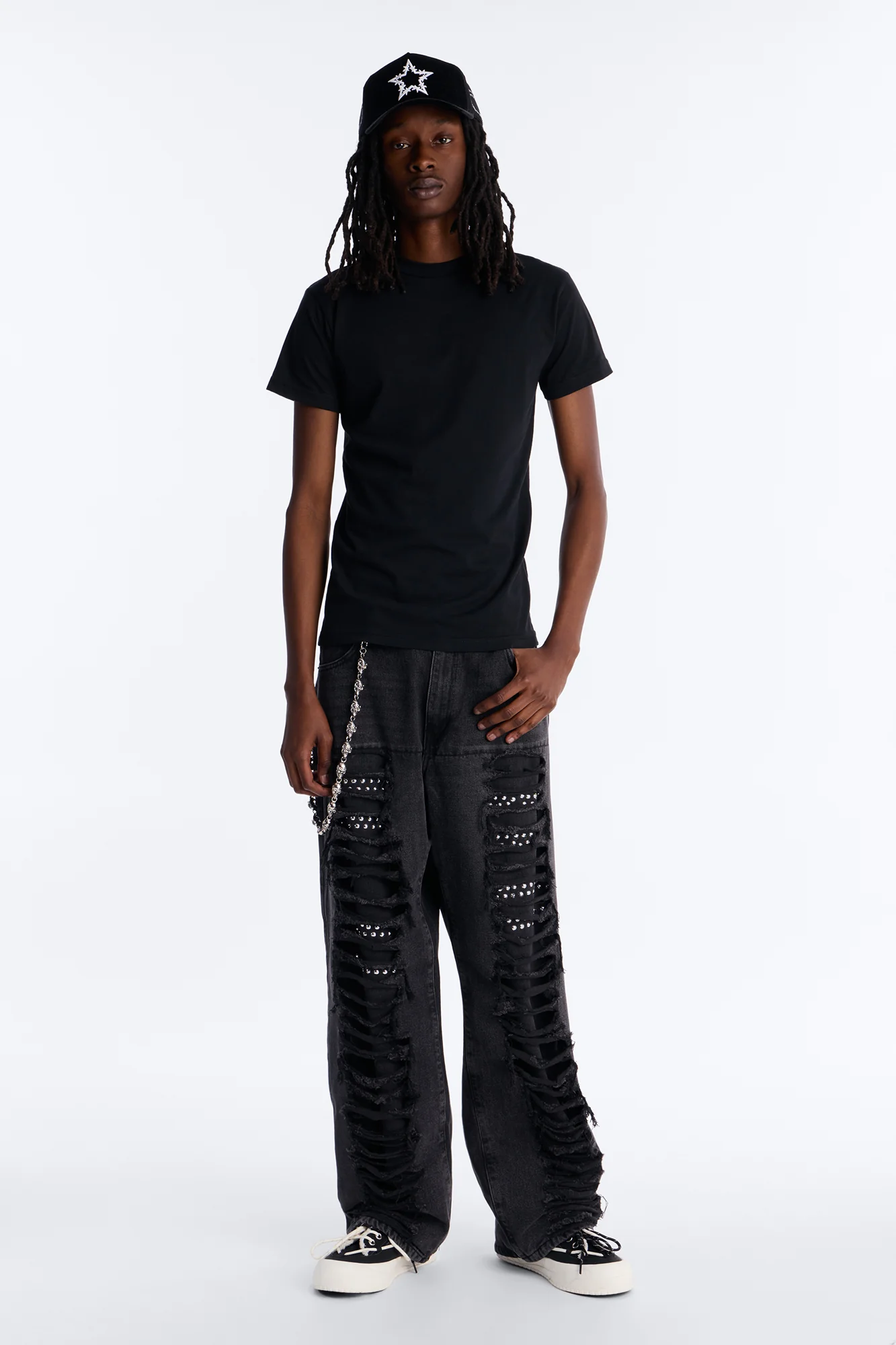 Classic Muscle Fit Tee - Black - Image 2