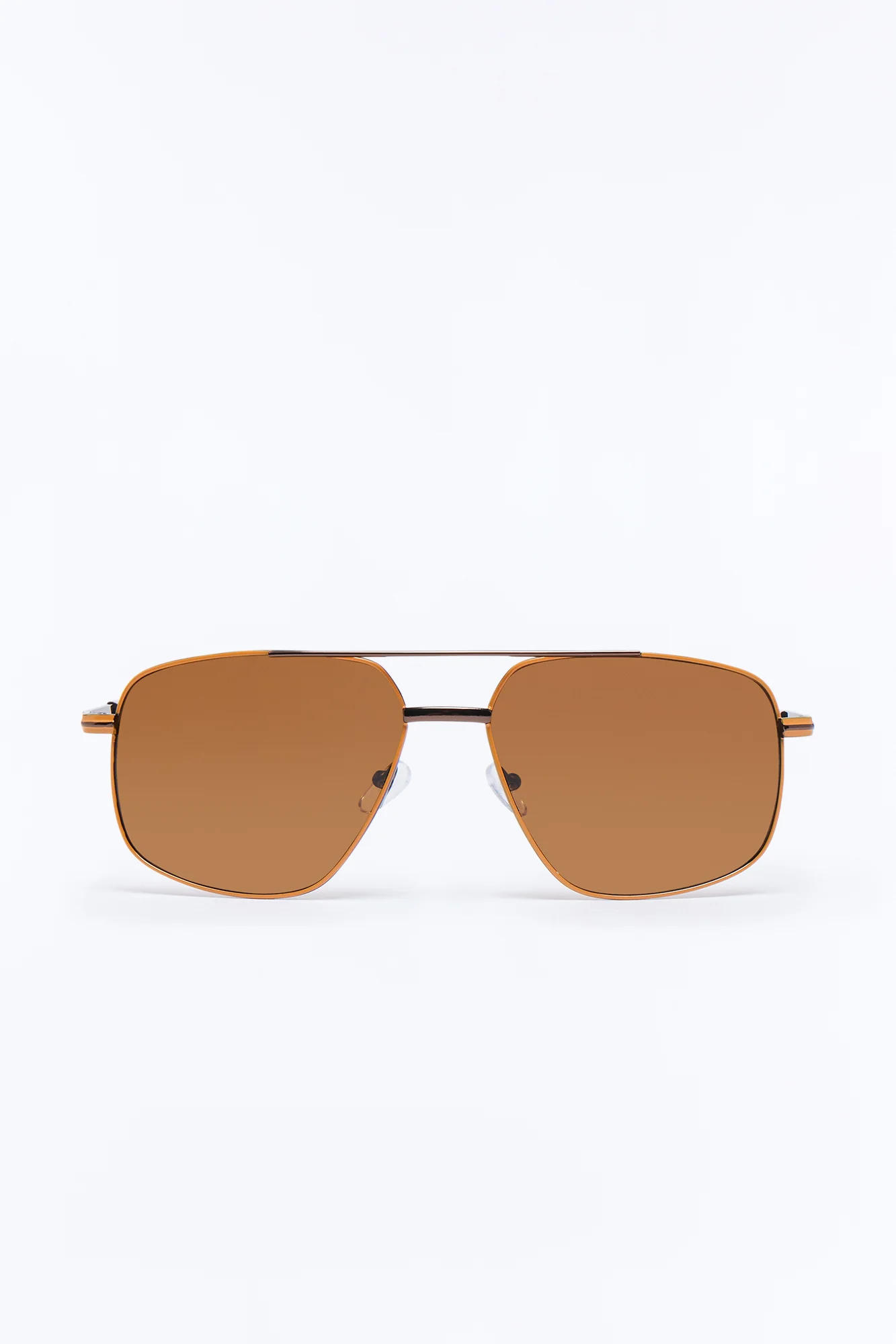Classic Oversight Sunglasses - Brown - Image 3