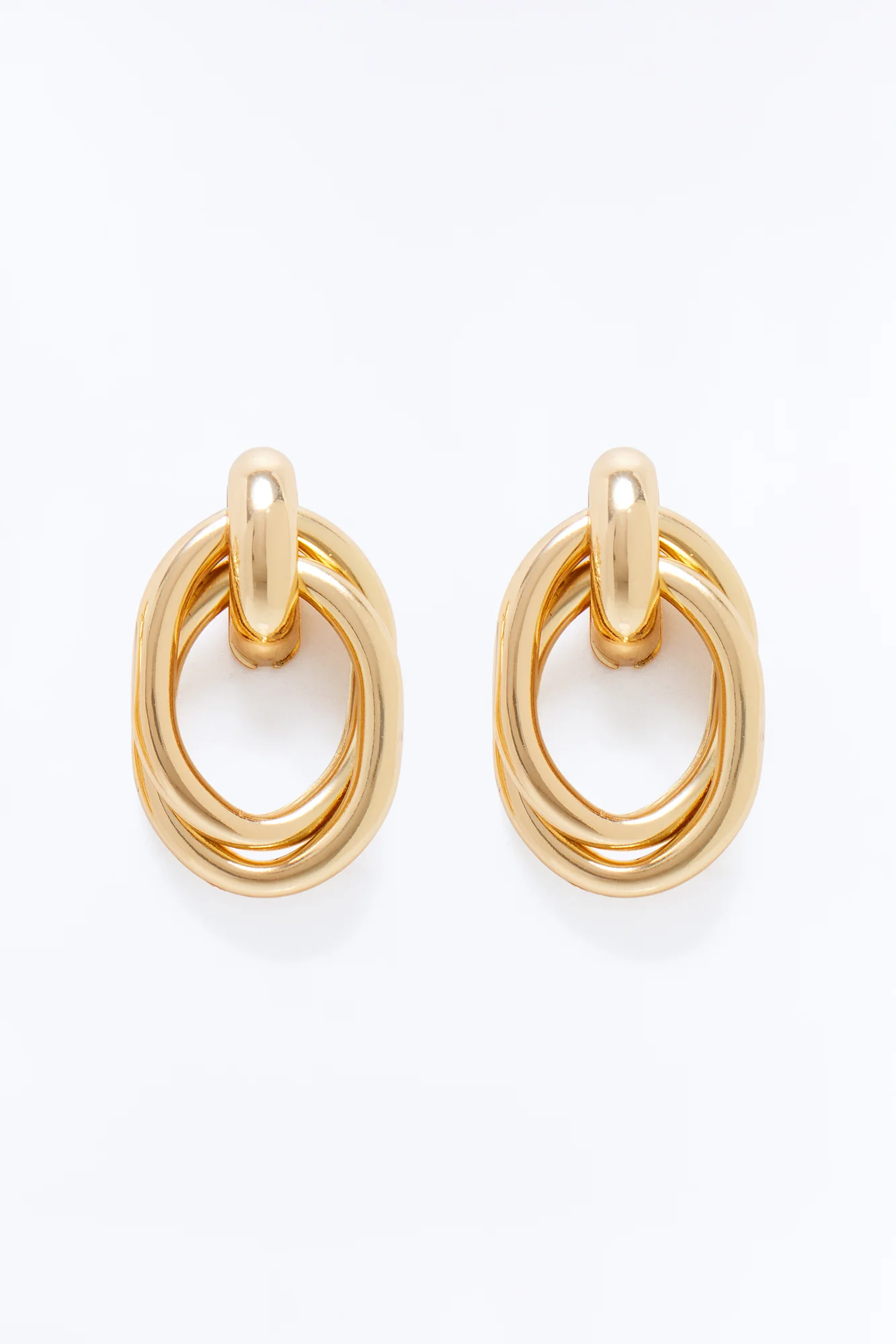 Classic Royale Drop Earrings - Gold