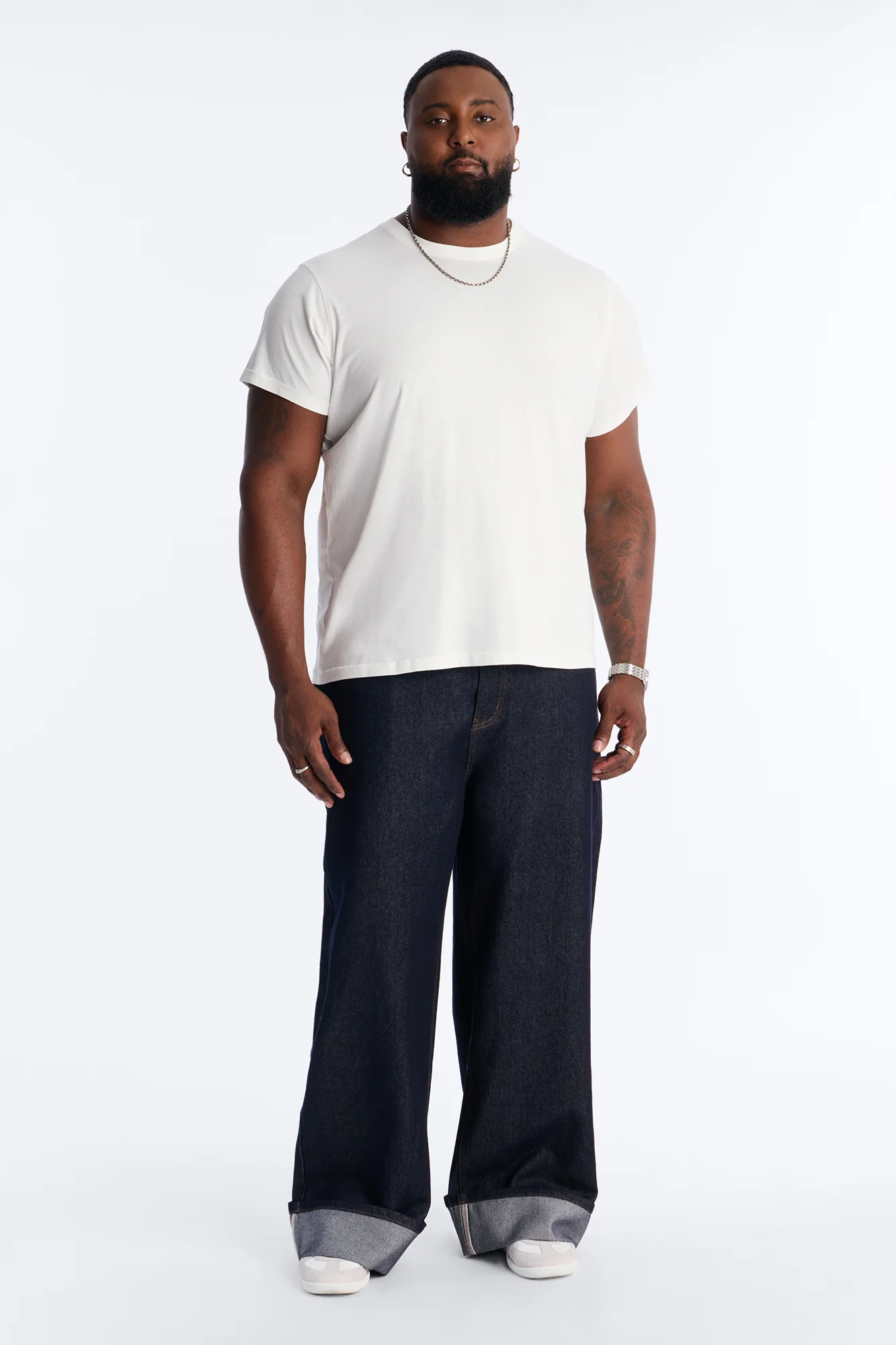 Classic Slim Tee - White - Image 2