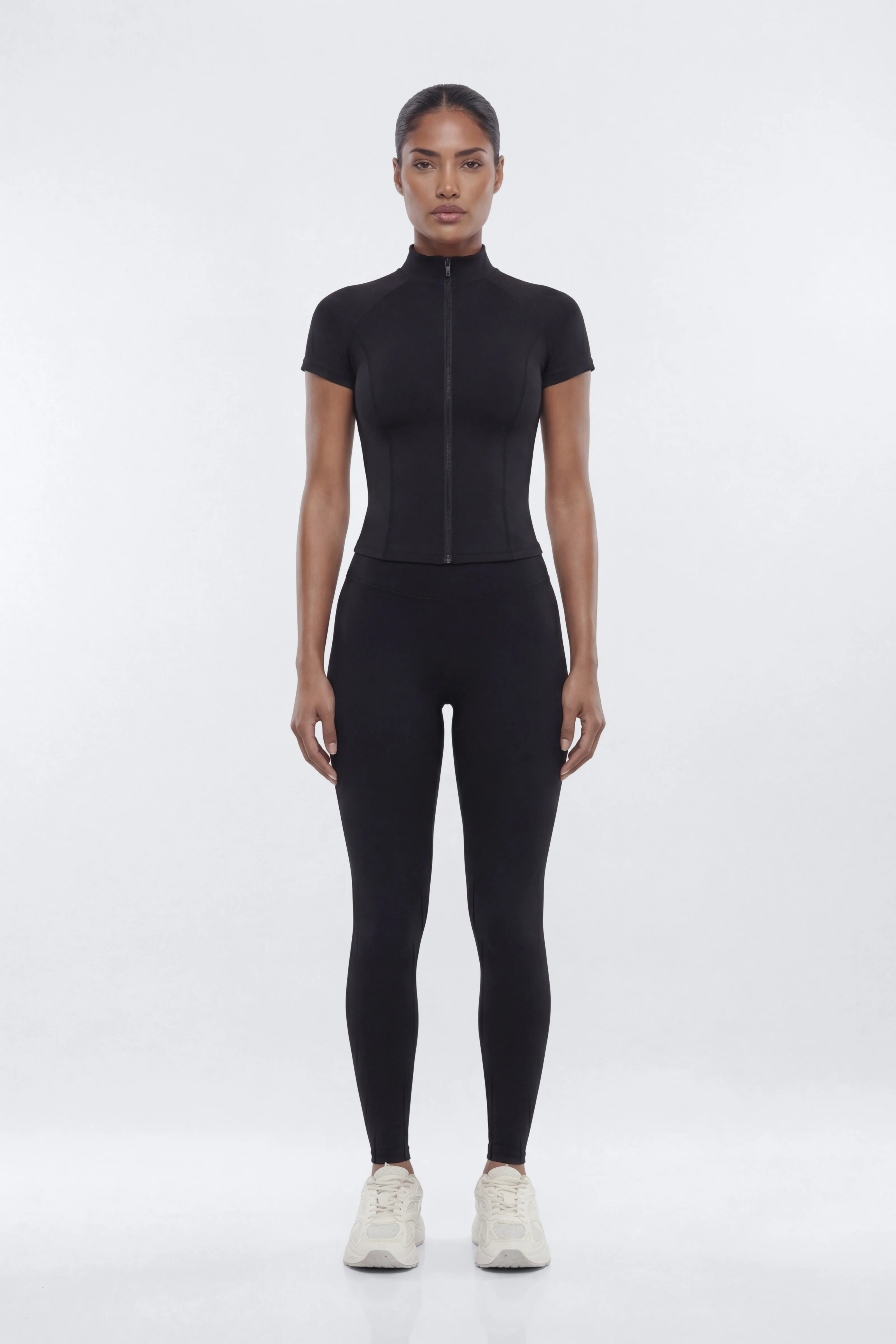 CloudForm™ 25″ Invisible Scrunch Legging - Black