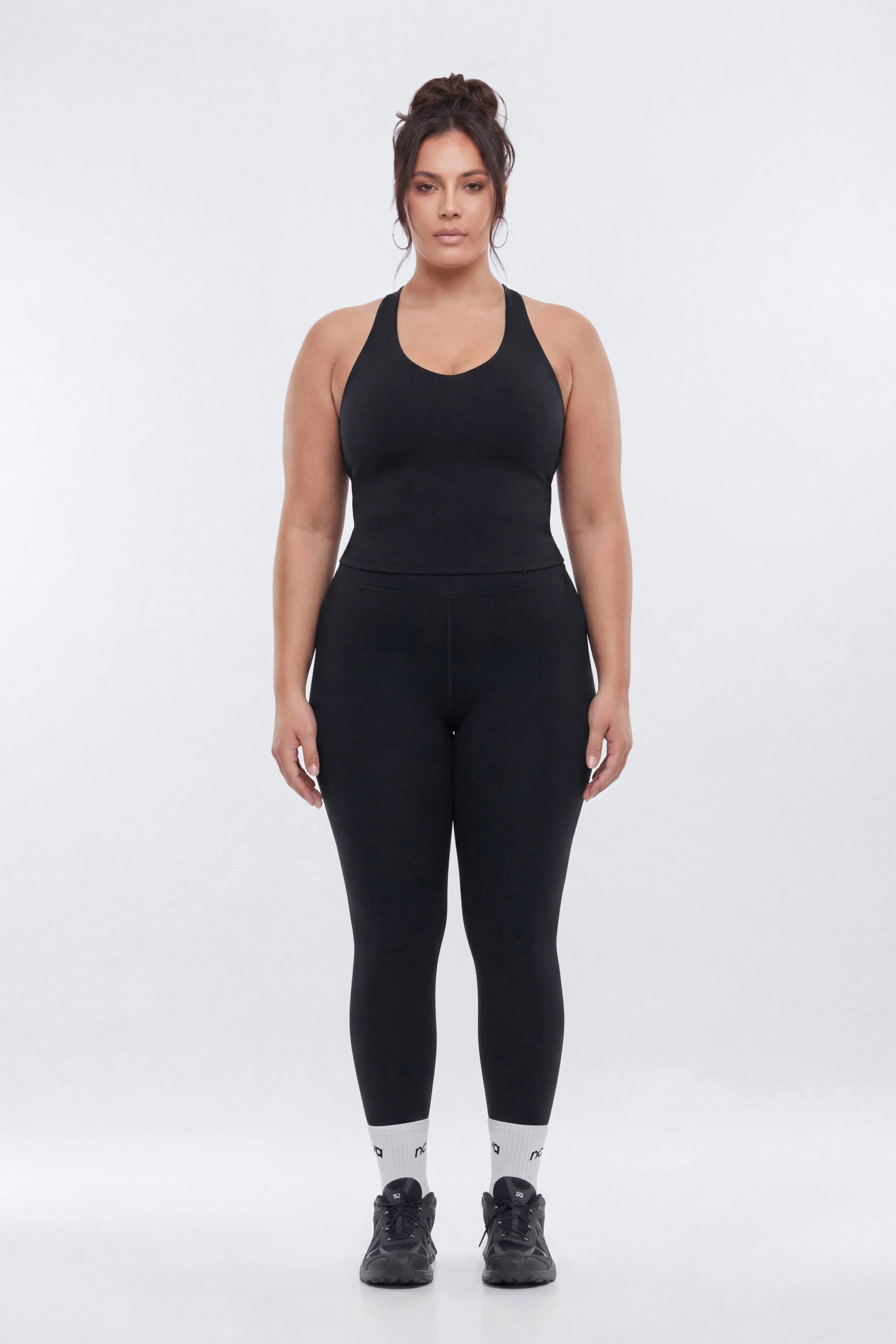 CloudForm™ 25″ Low Rise Legging - Black - Image 6