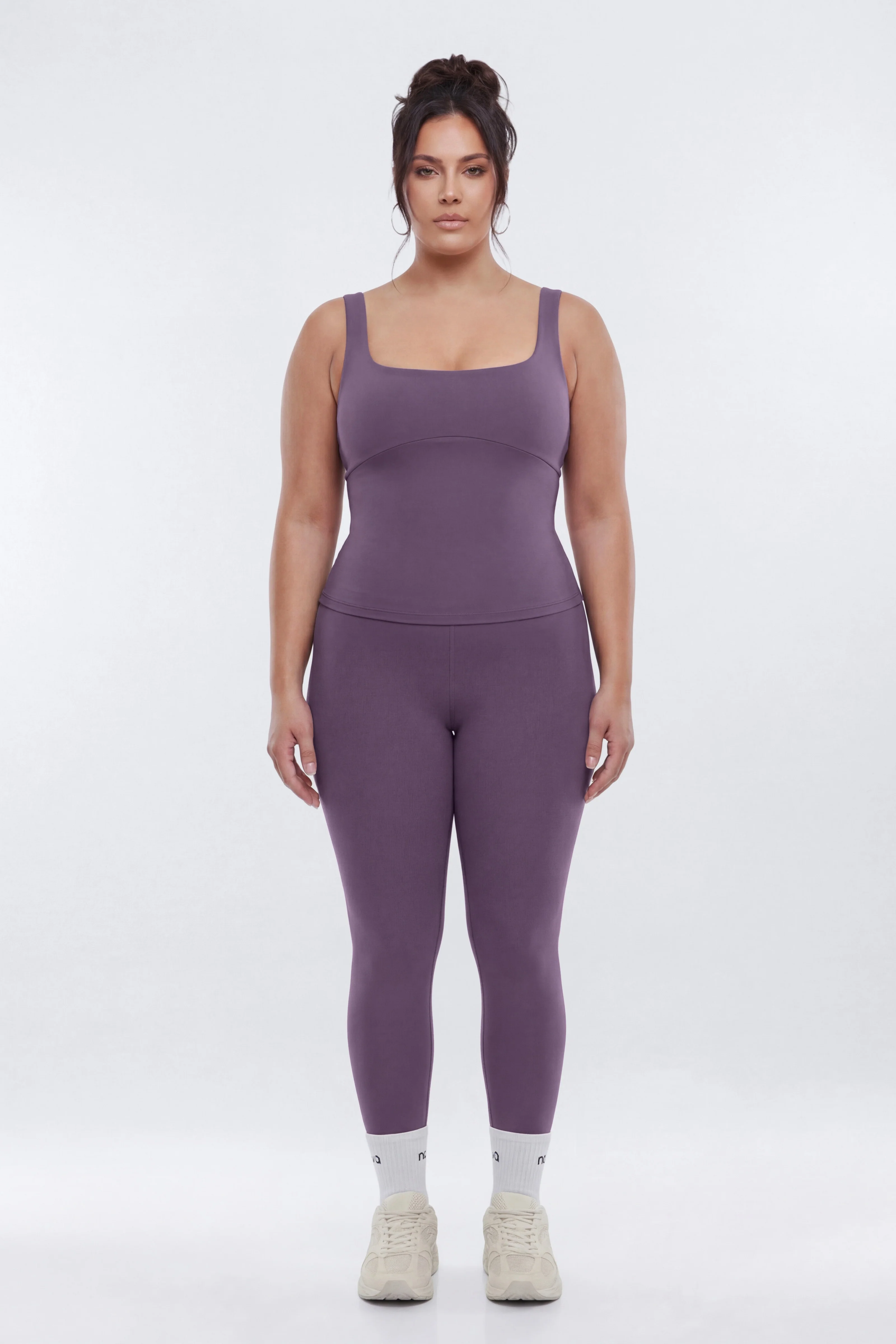 CloudForm™ Cut Out Back Sport Tank - Iris - Image 7