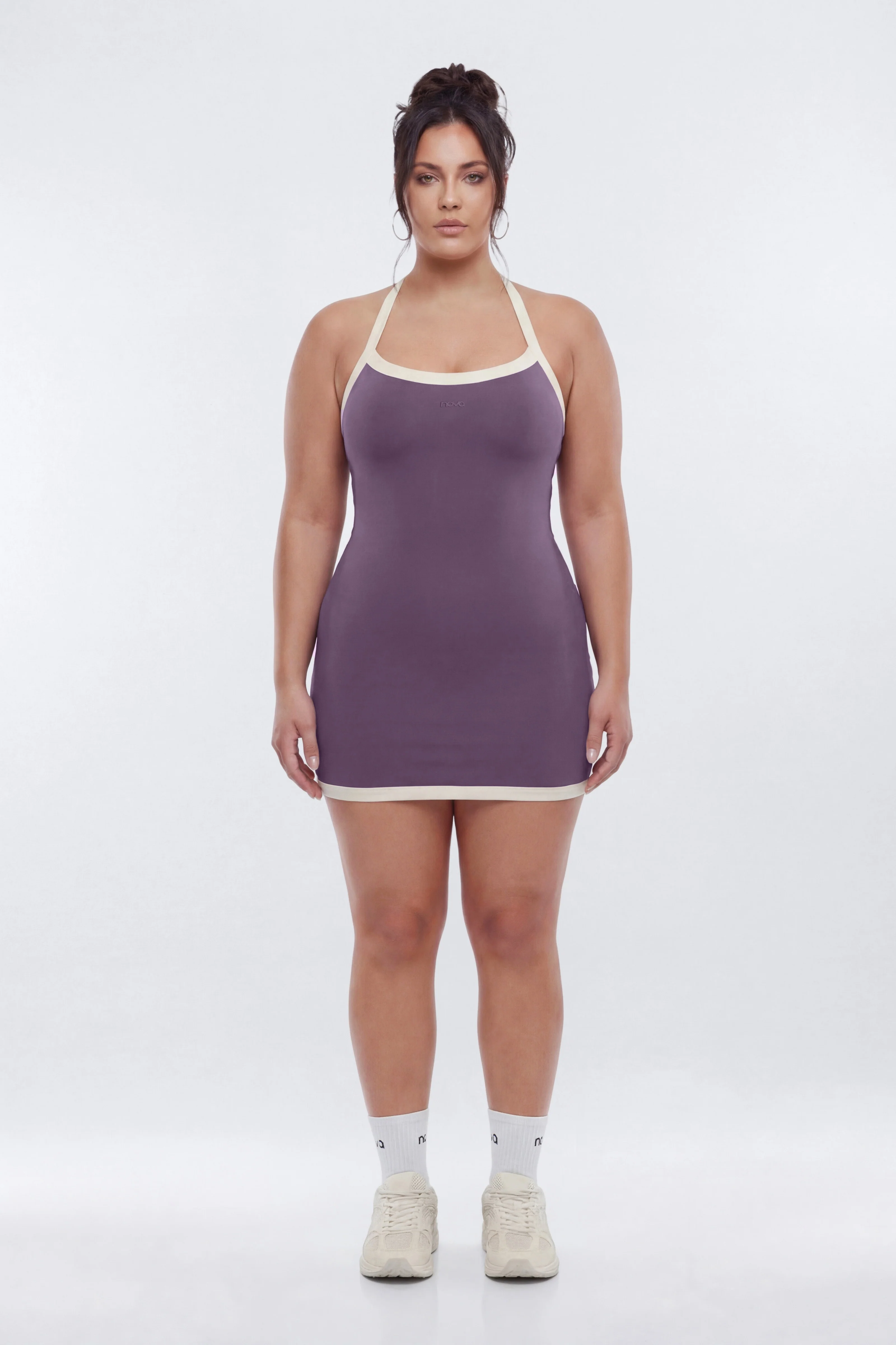 CloudForm™ Halter 2-in-1 Sports Dress - Iris - Image 5